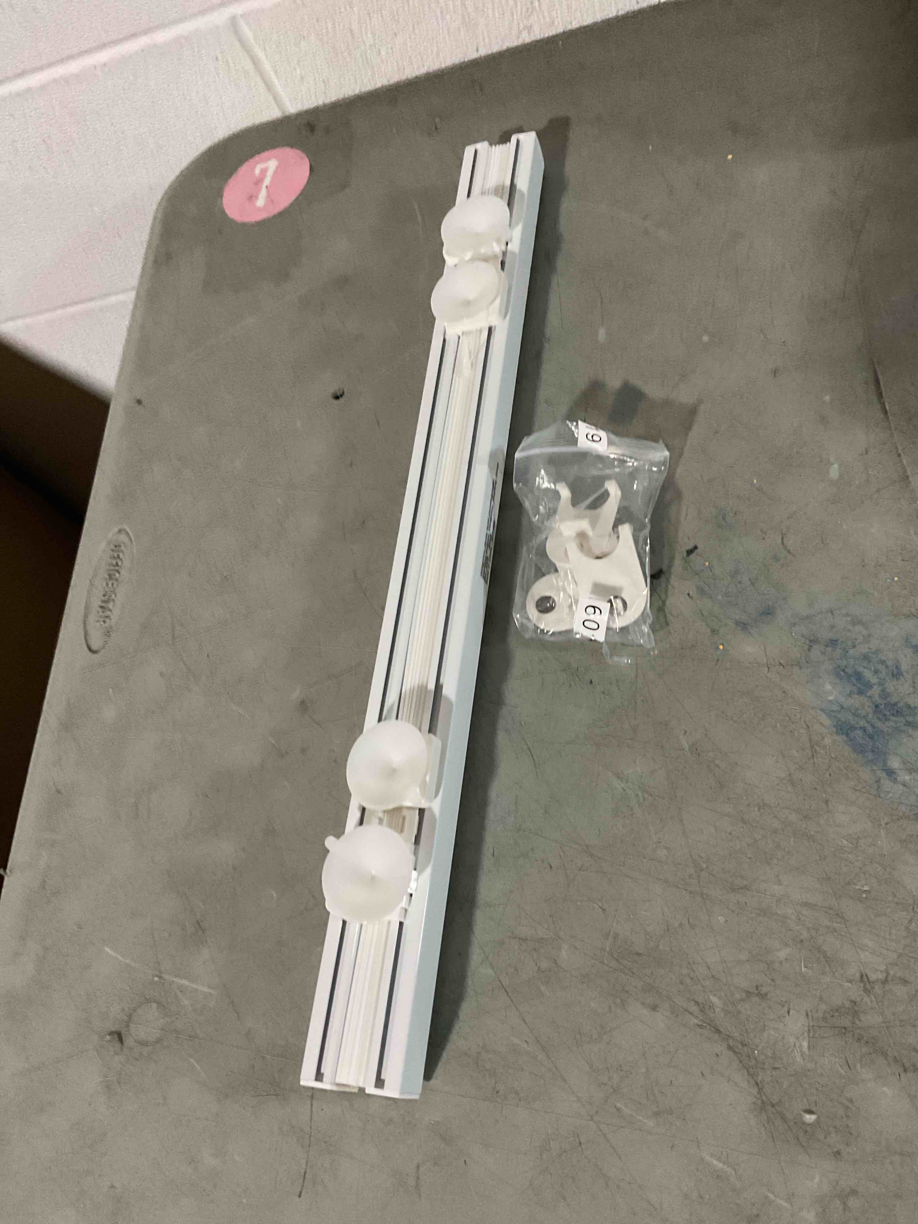 Condition photo showing Good Condition for lazblinds tool-free cordless pleated shades with suction cups light filtering top down bottom up pleated blinds for window size 22" w x 60" h, white white 22" w x 60" h