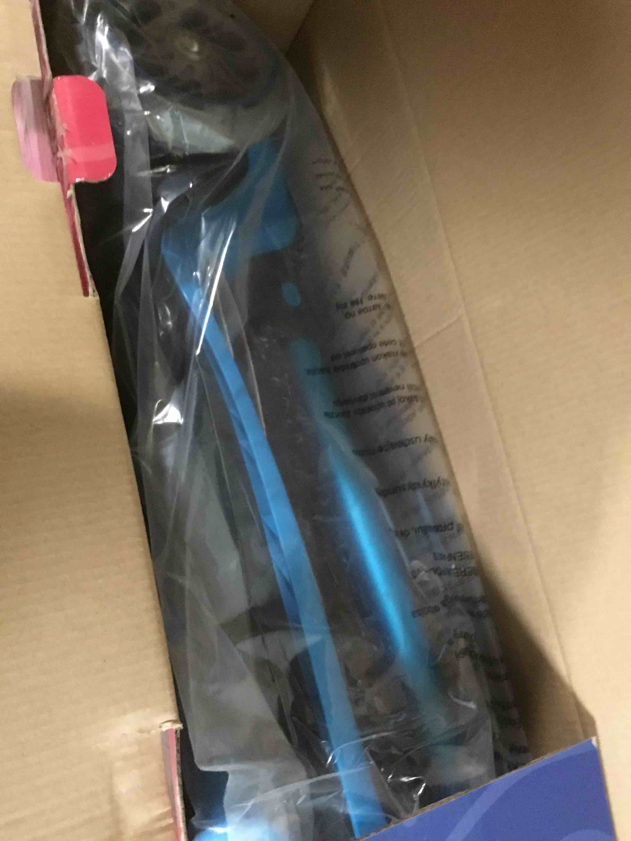 Condition photo showing New/Like New for lascoota 2-in-1 kids kick scooter, adjustable height handlebars and removable seat, 3 led lighted wheels and anti-slip deck, for boys & girls aged 3-12 and up to 100 lbs.