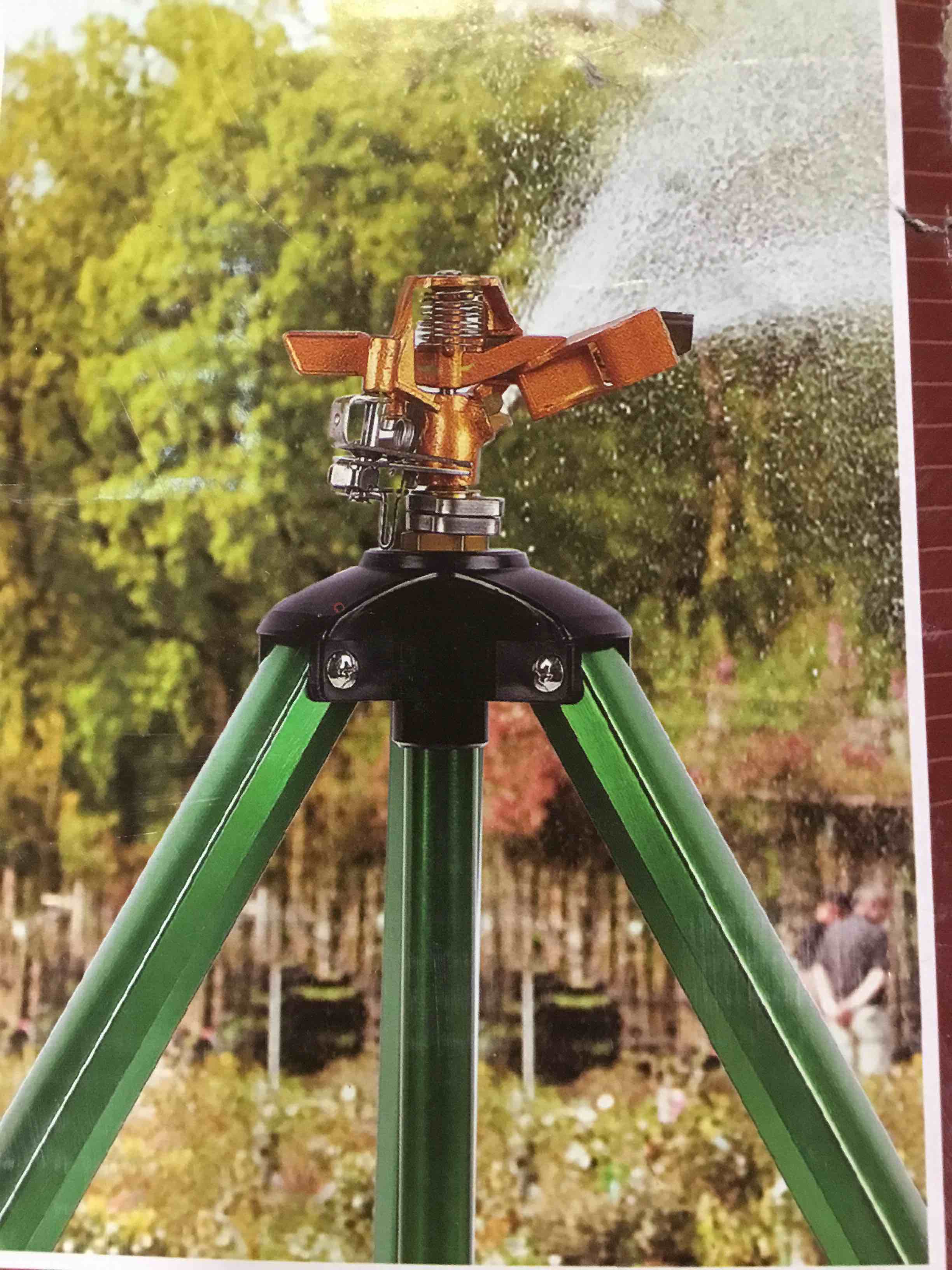 Impact Sprinkler with Tripod Base