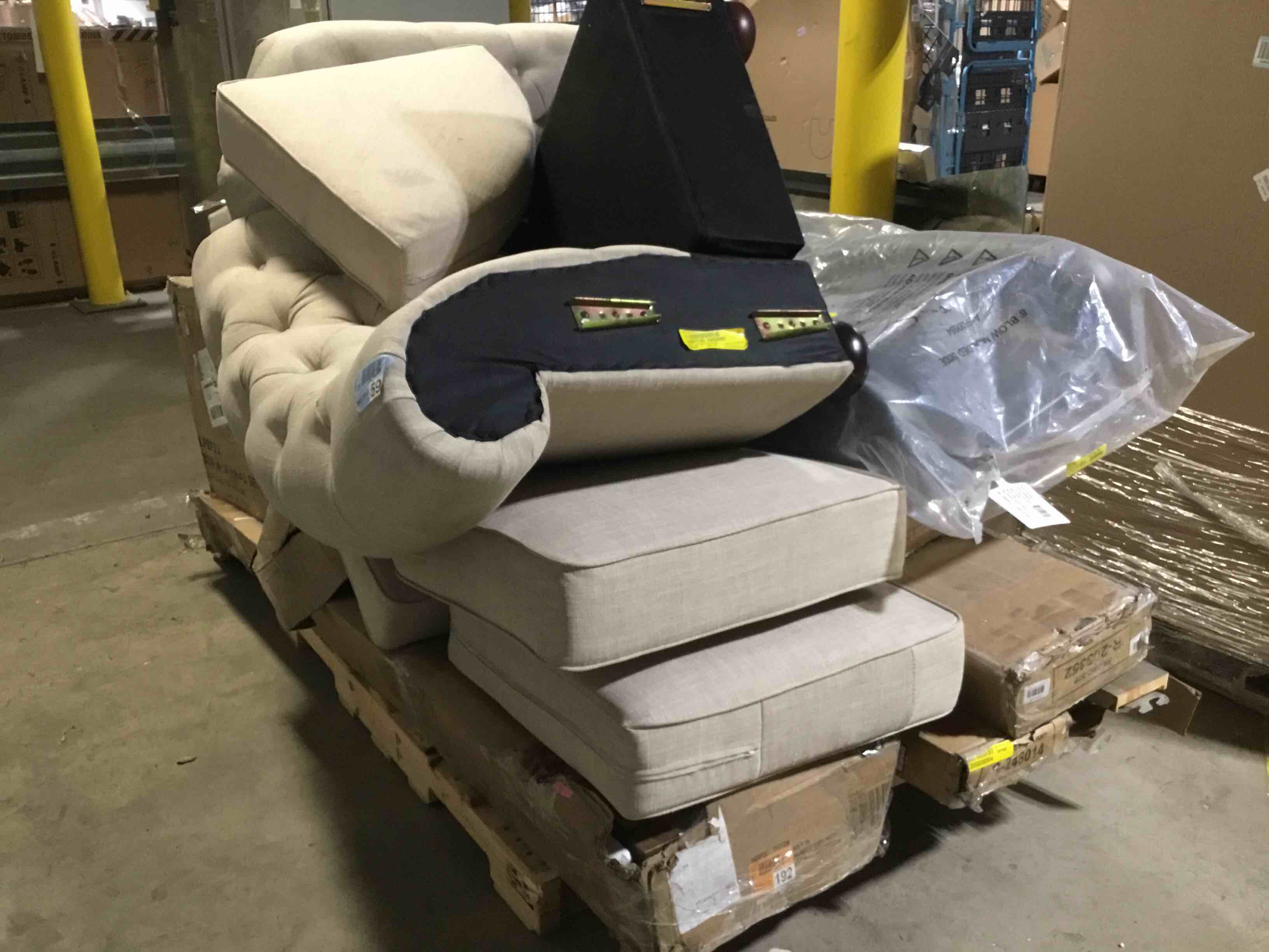 Assorted Skid of Furniture, your bid per item