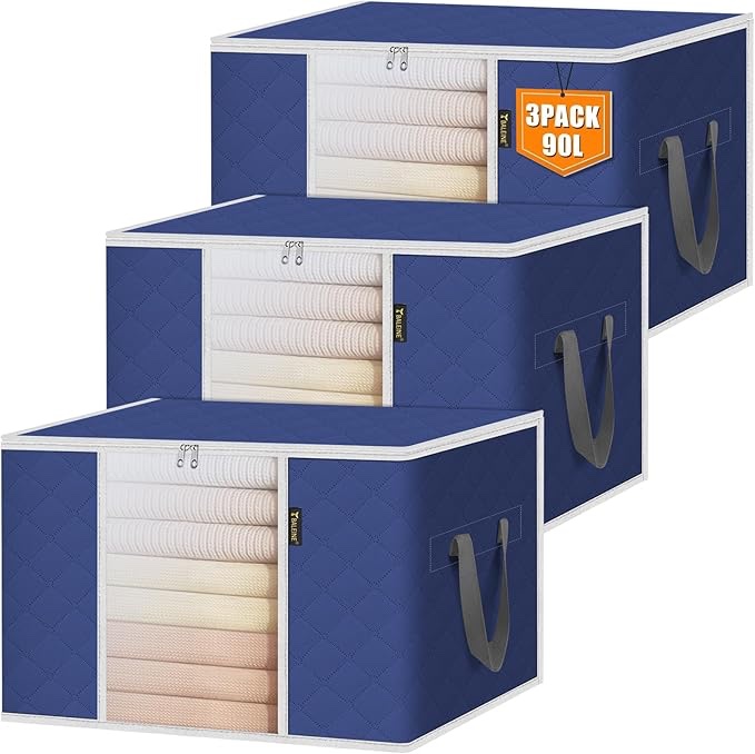 Baleine Trapezoid Storage Bins 3 Pack 