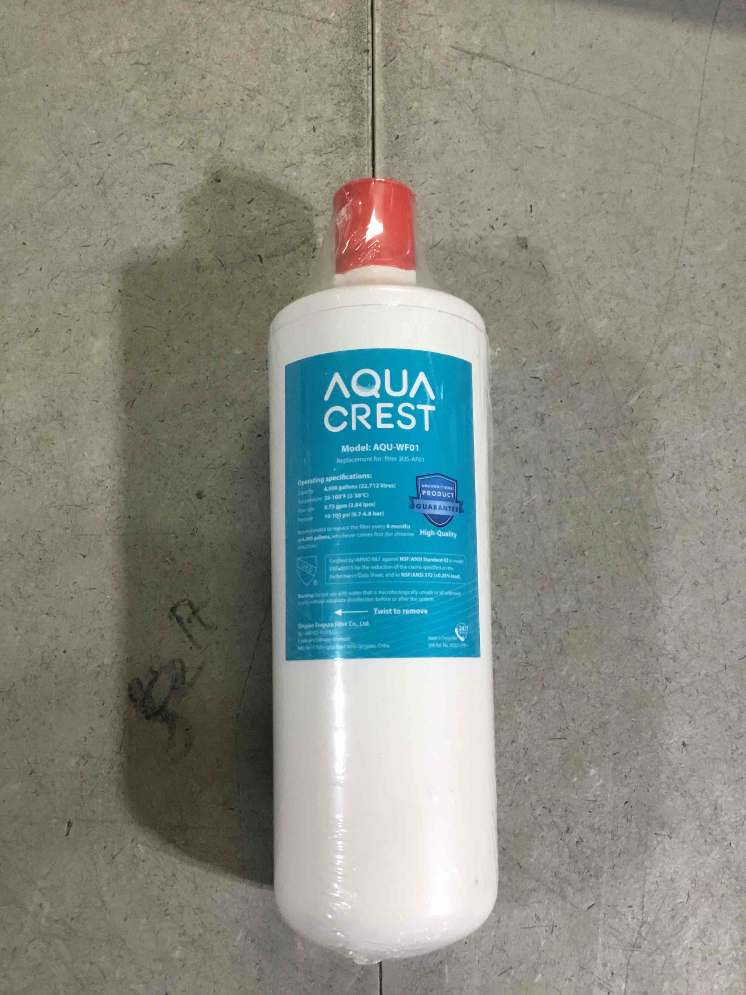 AQUA CREST MODEL: AQU-WF01