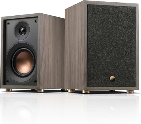 HiVi-Swans Oasis 140 Passive Speakers, 2-Way HiFi Bookshelf Speakers for TV Desktop Stereo or Home Theater Surround Sound - Needs Amplifier or Receiver to Operate