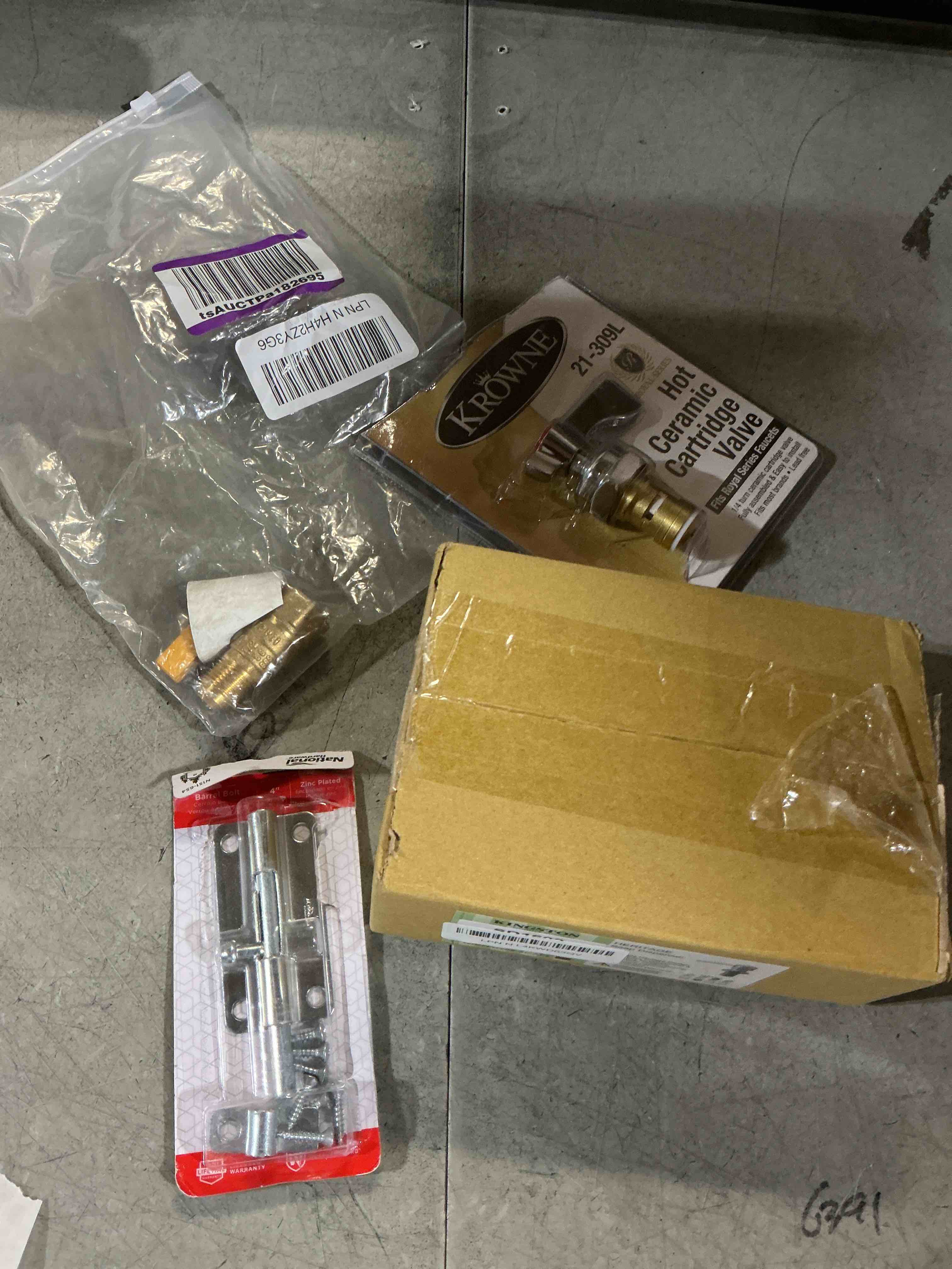 Assortment of home improvement items