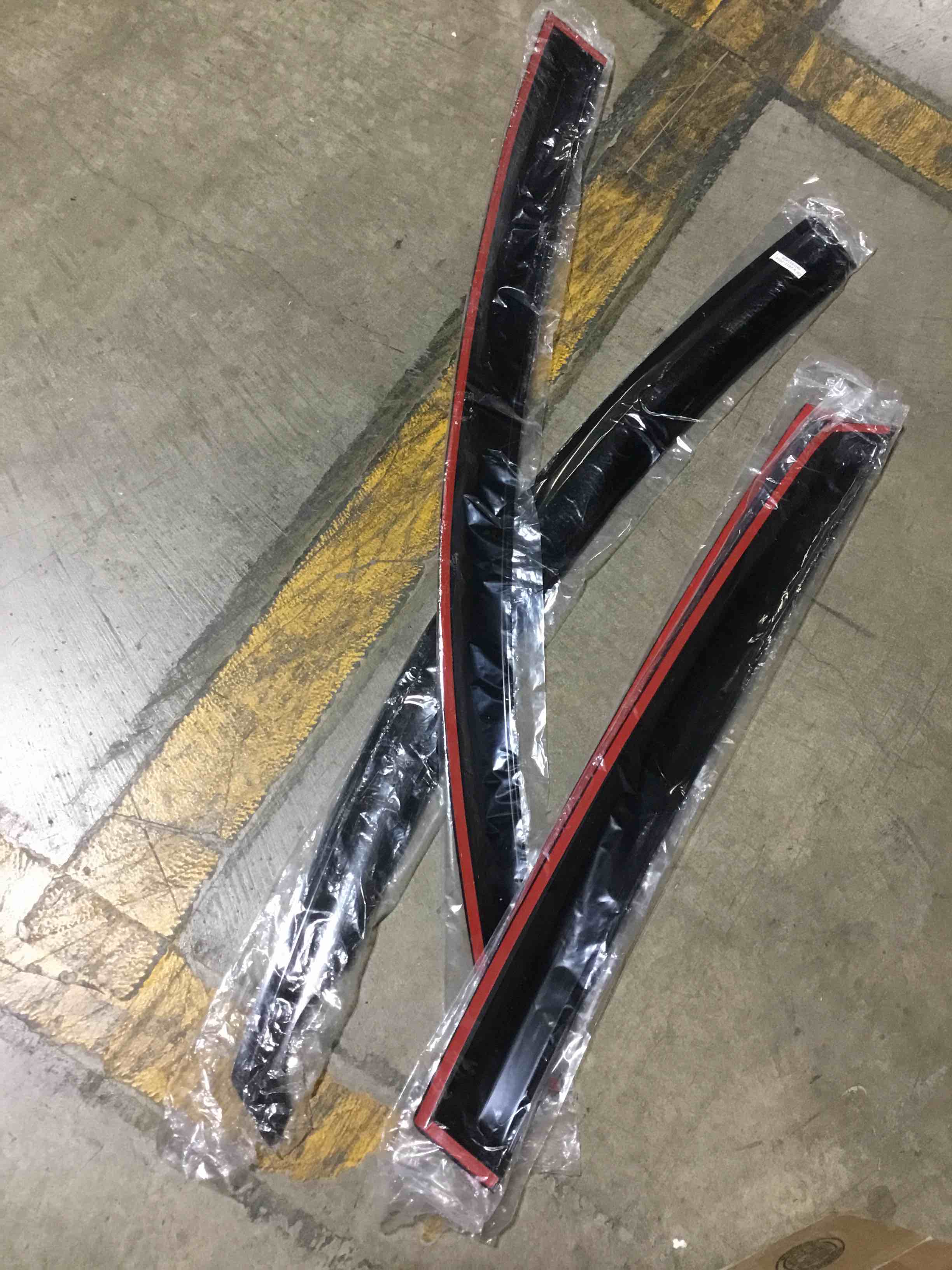 Condition photo showing As Is for KPY Window Visor Compatible with Honda CR-V 2012-2016 (CRV), 4PC Rain Guard Side Window Vent Deflectors Tape-On Style, 2012 2013 2014 2015 2016 12-16 CR-V