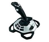 Logitech - Extreme 3D Pro Gaming Joystick for Windows - Silver/Black 