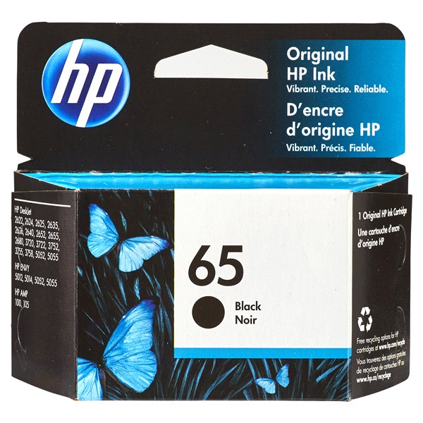 HP 65 Black Ink Cartridge