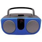 Proscan PRCD243M CD Boombox AM/FM Radio blue