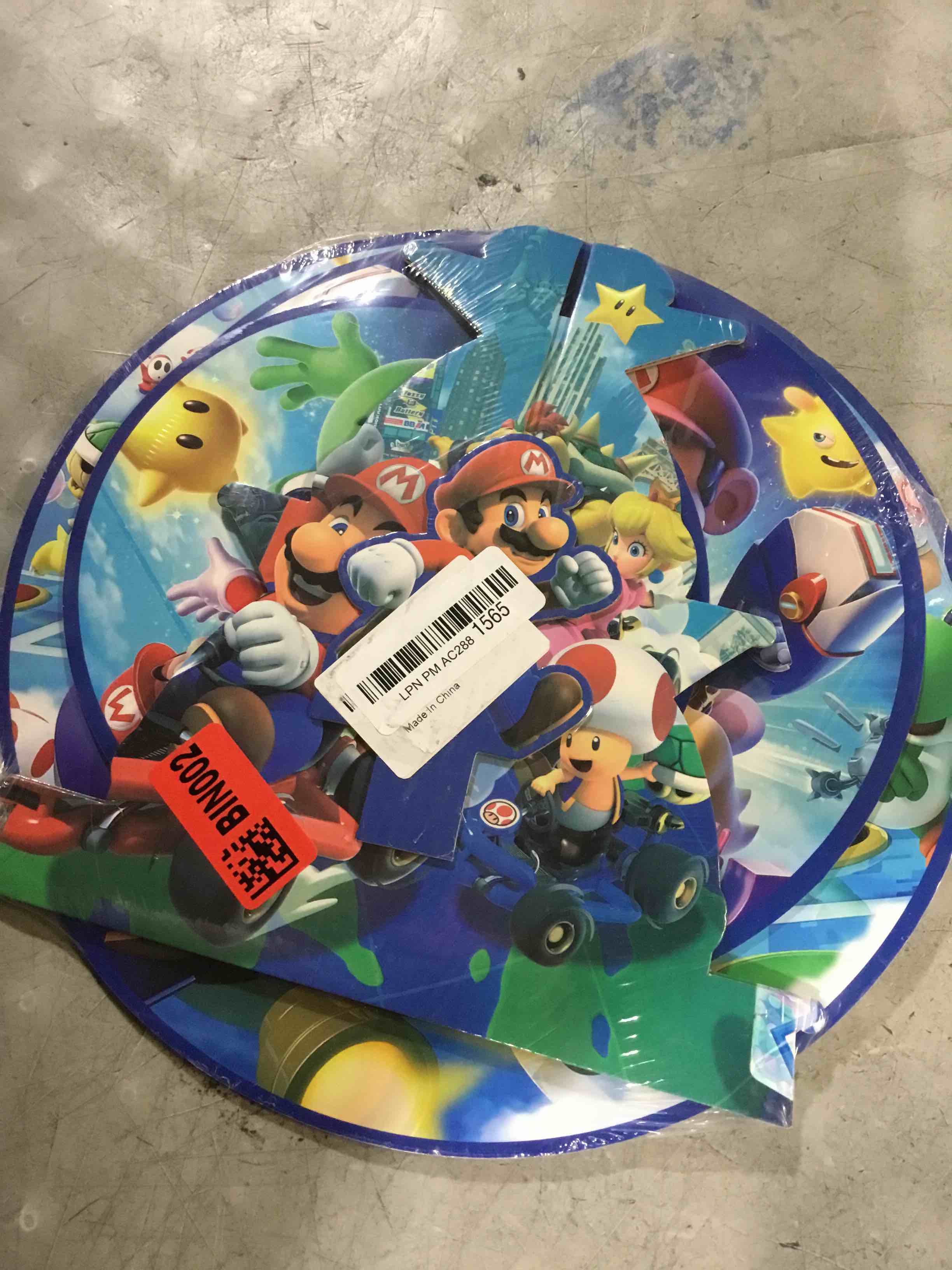 Condition photo showing Brand New for Mario Cupcake Stand, Super Brother Birthday Party Supplies Cupcake Tower, Video Games Birthday Party Decoration Dessert Stand for Baby Shower, Boys & Girls