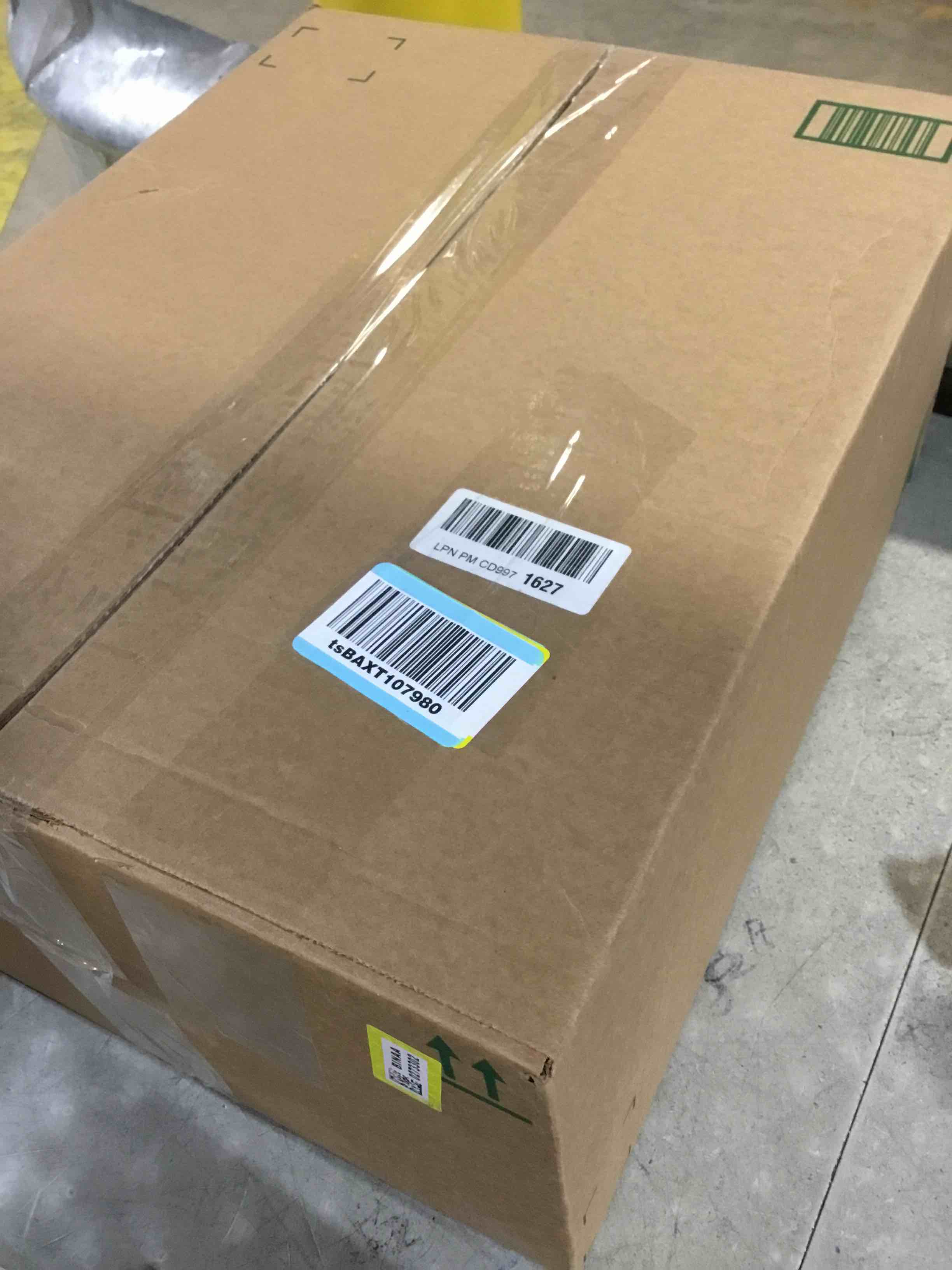 Condition photo showing As Is for Anvo Memory Foam Pillow, Neck Contour Cervical Orthopedic Bed Pillow for Sleeping Side Back Stomach Sleeper, Ergonomic Design for Neck and Shoulder Pain Relief, Blue White, Firm