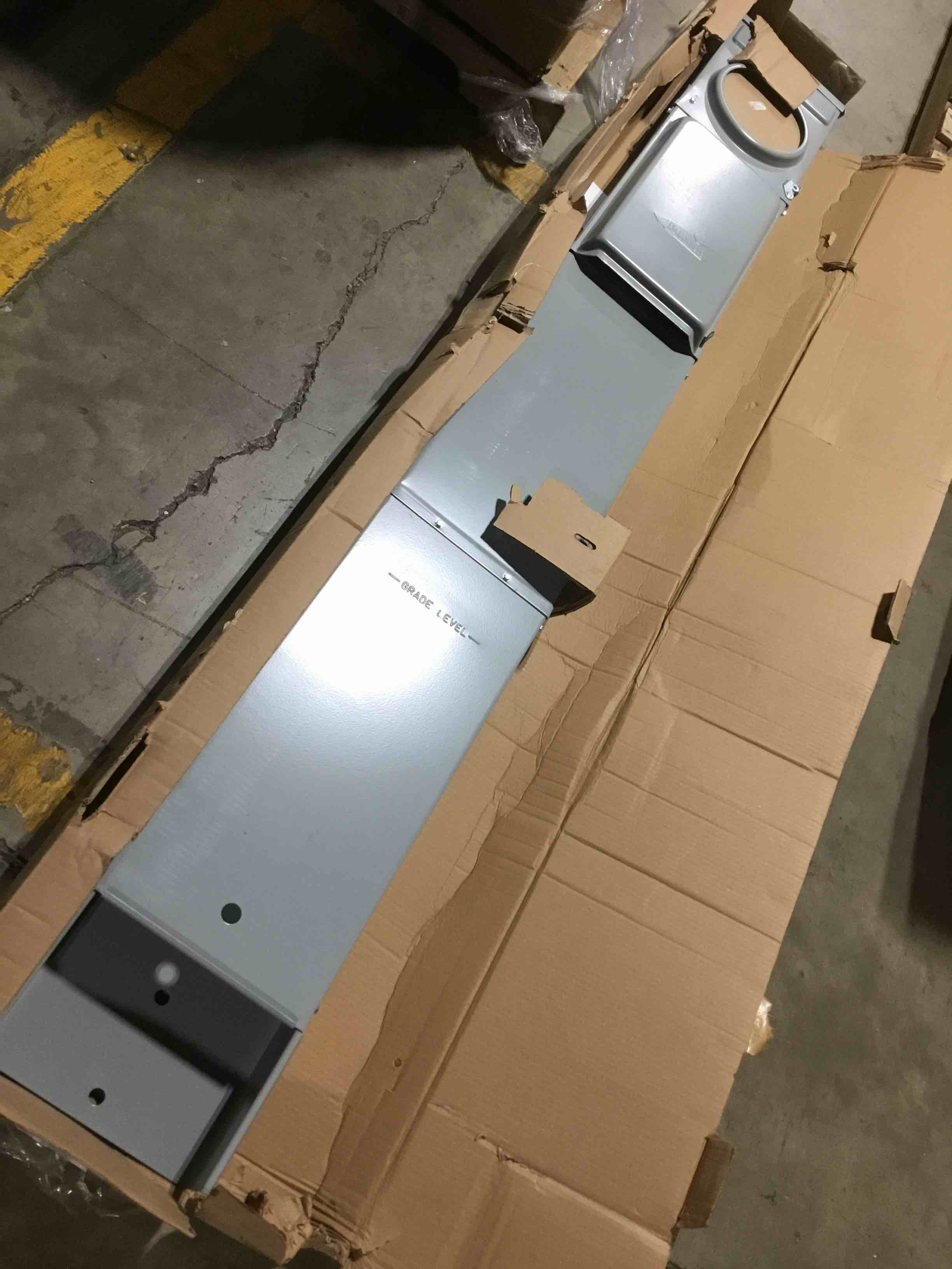 Condition photo showing Good Condition for Midwest R075CP6010 100A Post 50/30/20 GFCI Metered Earth Bury RV Pedestal