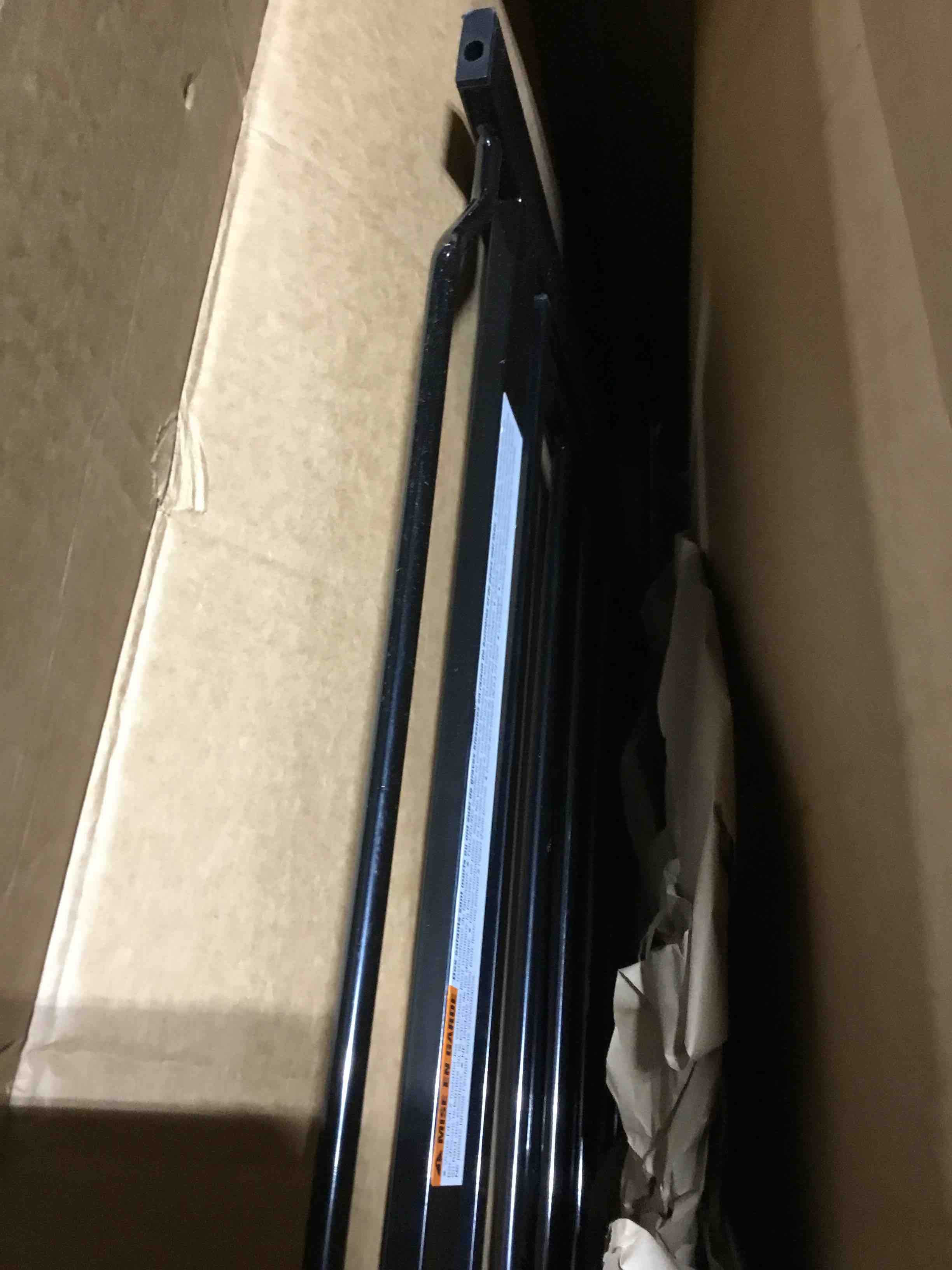 Condition photo showing As Is for REGALO EXTRA WIDE SAFETY GATE Black 29-49"W x 30"H