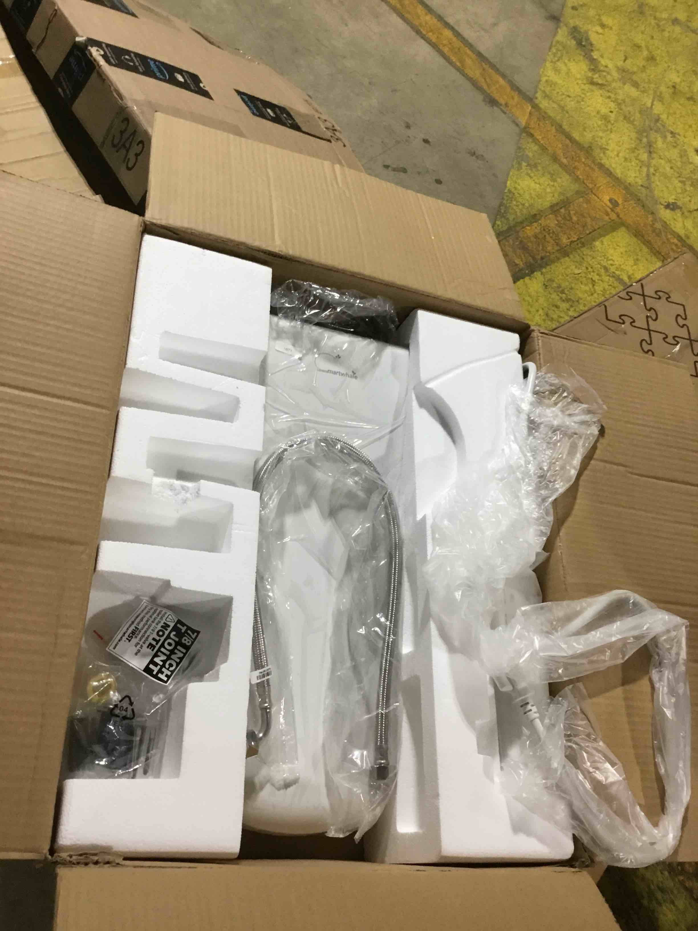 Condition photo showing Good Condition for Electric Bidet Toilet Seat, Heated Toilet Seat Elongated with Instant Warm Water & Dryer, Feminine & Front Rear Wash, Wireless Remote, Self-Clean Nozzle, Slow Close Lid, Upgraded Silent ECO Child Mode
