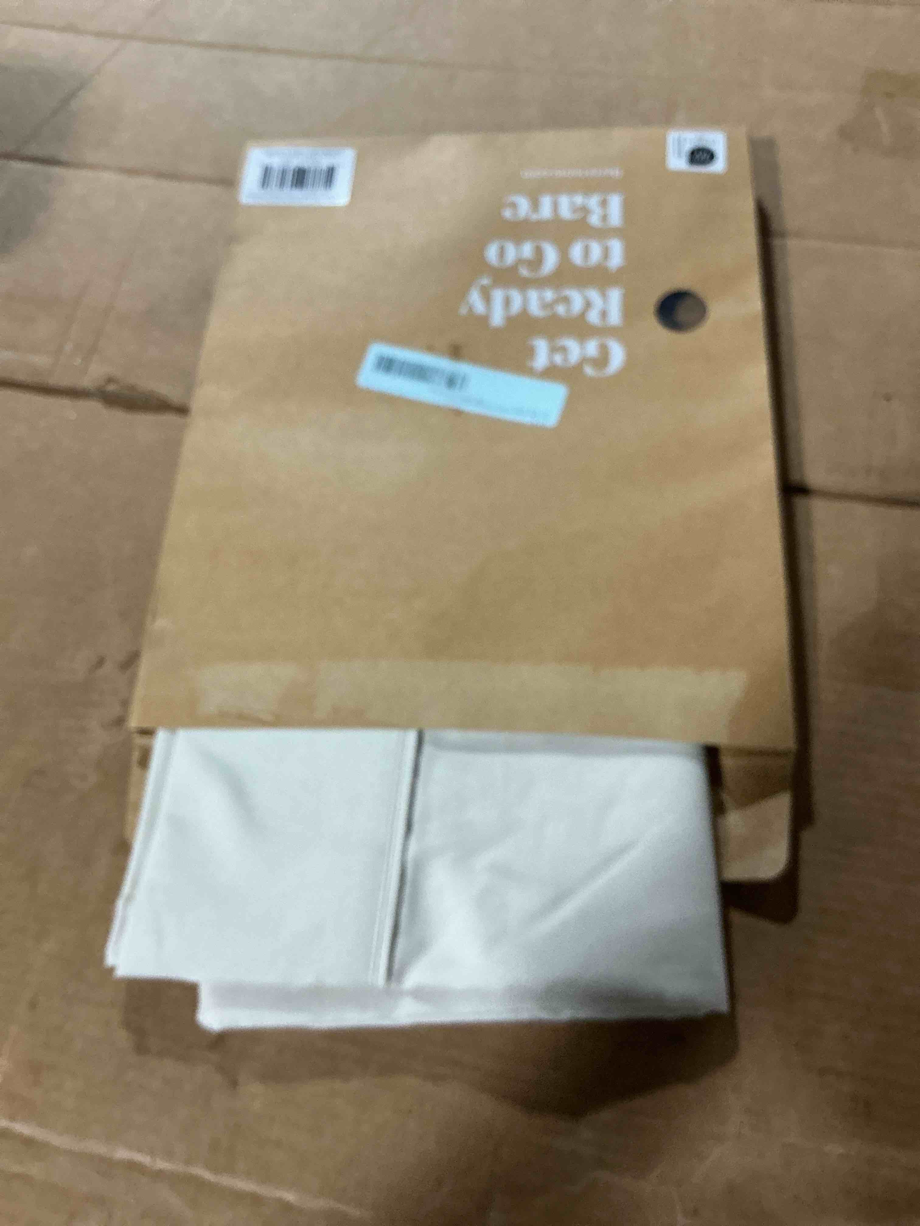 Condition photo showing New/Like New for bare home pillowcase set - premium 1800 collection - double brushed - ultra soft - standard size sand 2 count