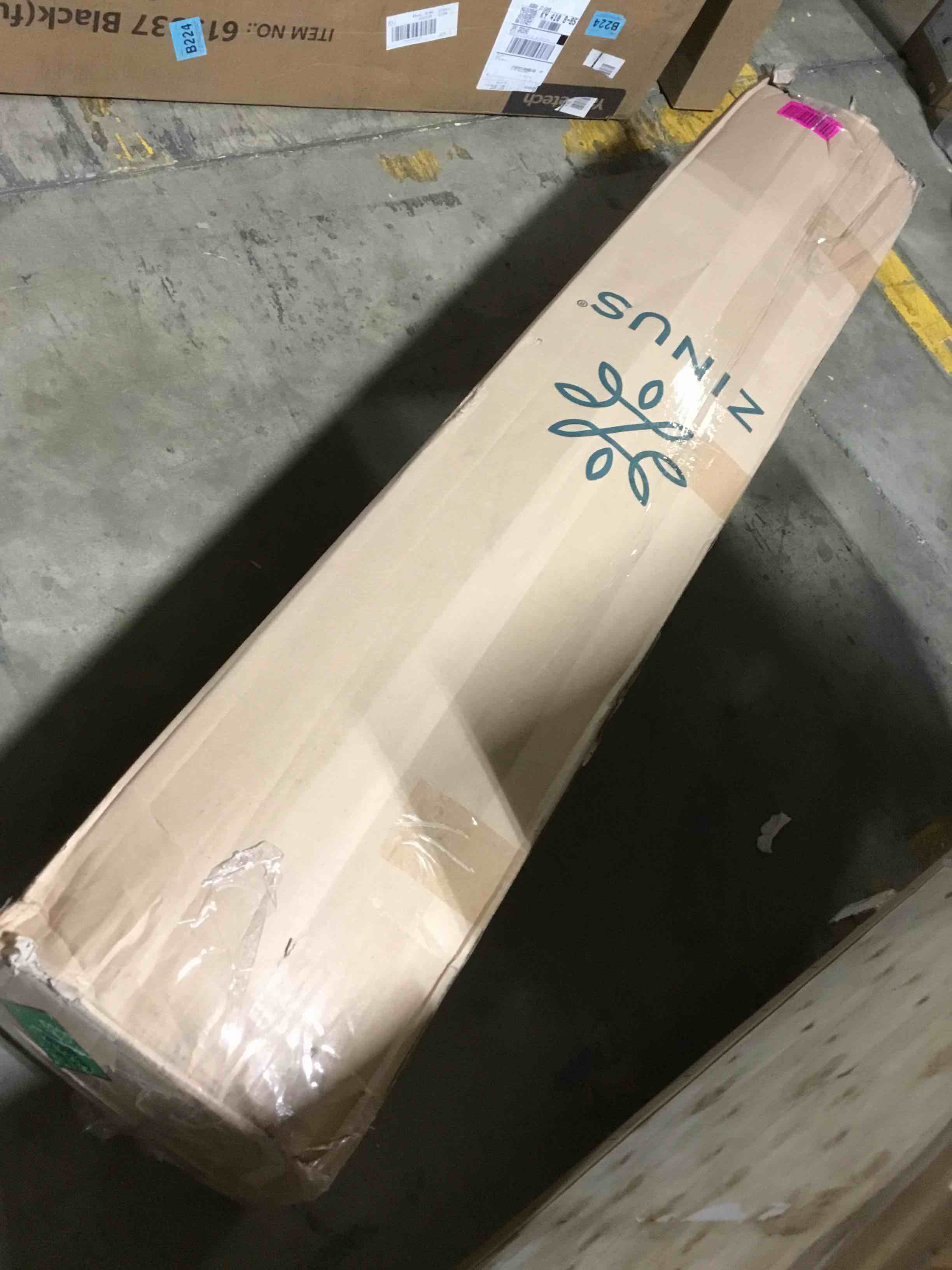 Condition photo showing New/Like New for ZINUS 12 Inch Green Tea Cooling Memory Foam Mattress [New Version], Full, Fiberglass Free, Medium Firmness, Cooling Gel Foam, Certified Safe Foams & Fabric, Mattress in A Box Full 12" Green Tea Cooling (Small Box)