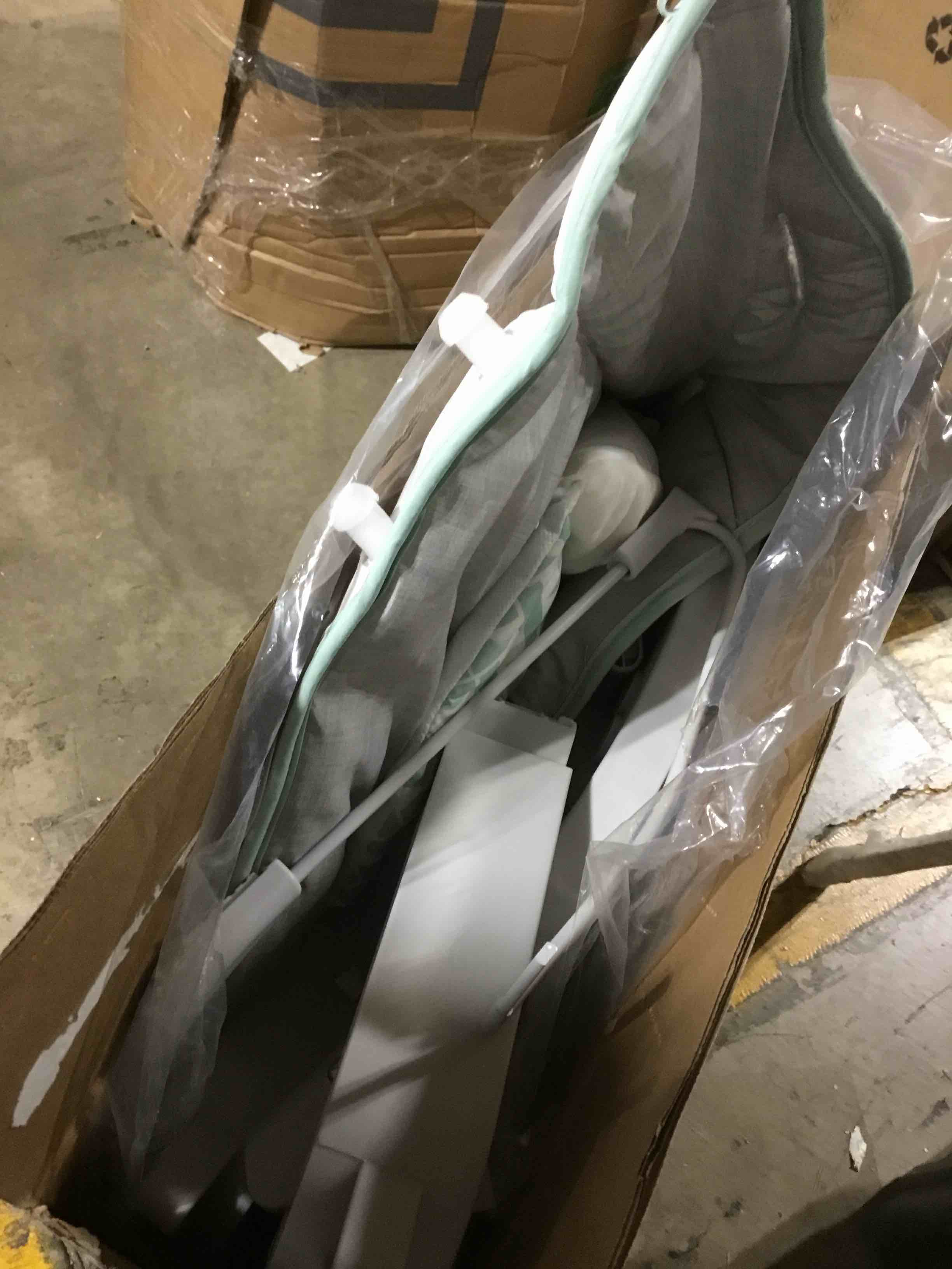 Condition photo showing As Is for Ingenuity Keep Cozy 3-in-1 Grow with Me Vibrating Baby Bouncer, Seat & Infant to Toddler Rocker, Vibrations & -Toy Bar, 0-30 Months Up to 40 lbs (Weaver)