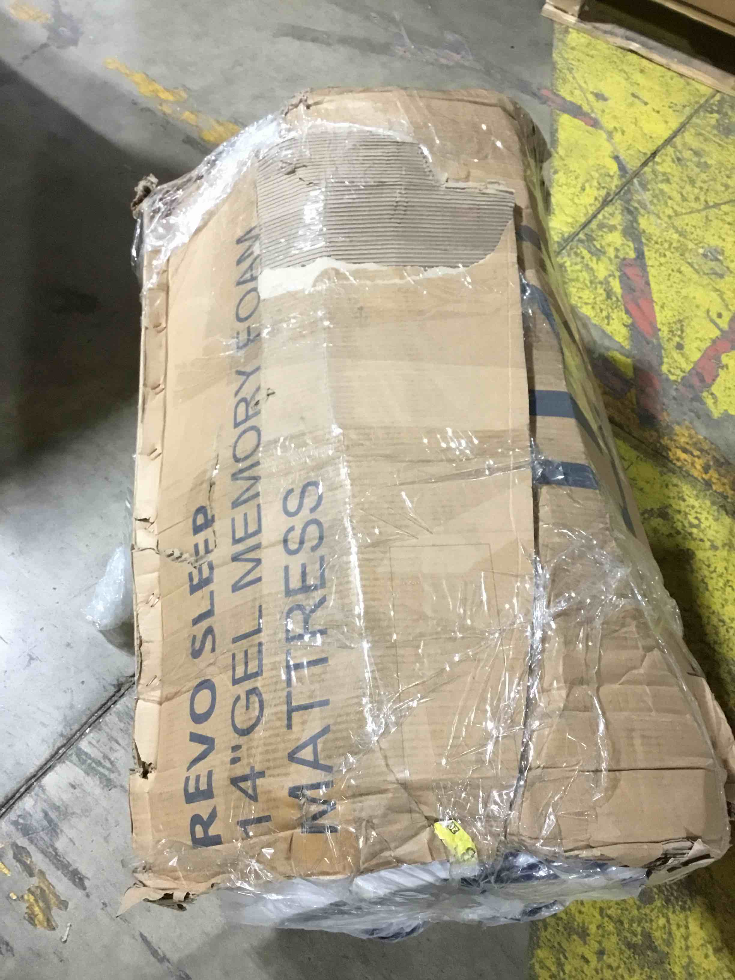 Condition photo showing New/Like New for Valuepedic Queen Size 14-Inch Gel Memory Foam Mattress, Comfortable with Pressure Relieving Ergonomic Support, Breathable Soft Fabric Cover, Fiberglass Free, Mattress in a Box White Queen Memory Foam