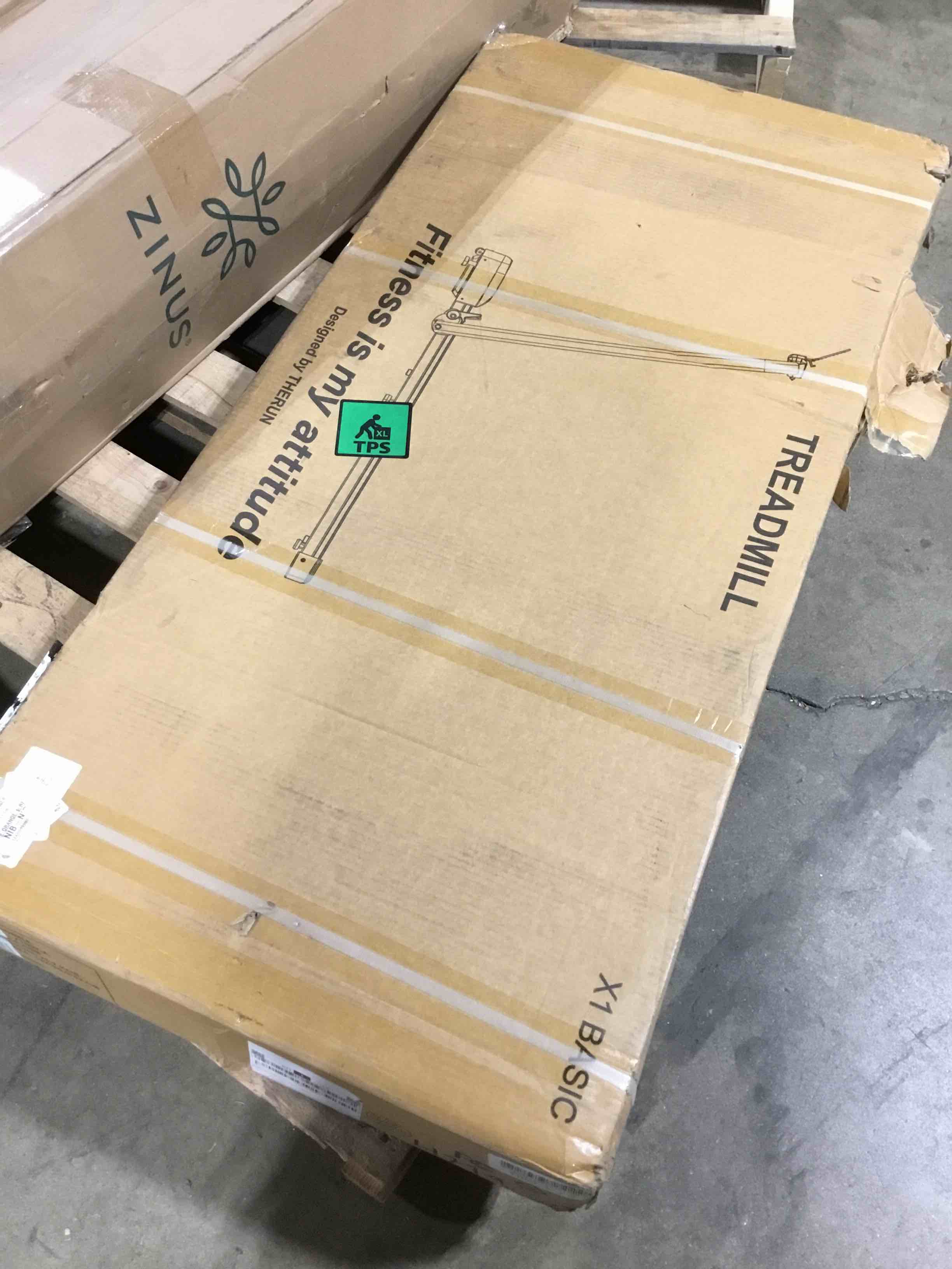 Condition photo showing Good Condition for THERUN Walking Pad, 2 in 1 Foldable Treadmills for Home, 2.5HP Under Desk with Handle Bar, 16" Widened Running Belt, with Remote Control Carbon Black