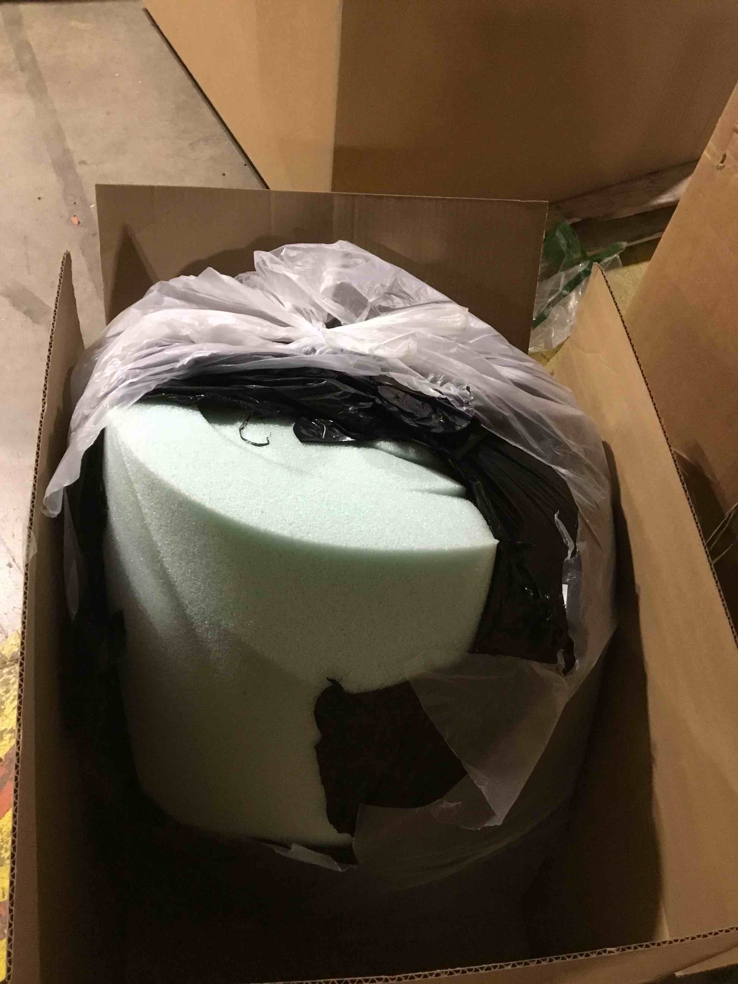 Condition photo showing As Is for (similar) Simple&Opulence 2 Inch Memory Foam Mattress Topper, Cooling Gel Infused Mattress Pad for Back Pain Relief?Ventilated and Breathable - Full Size