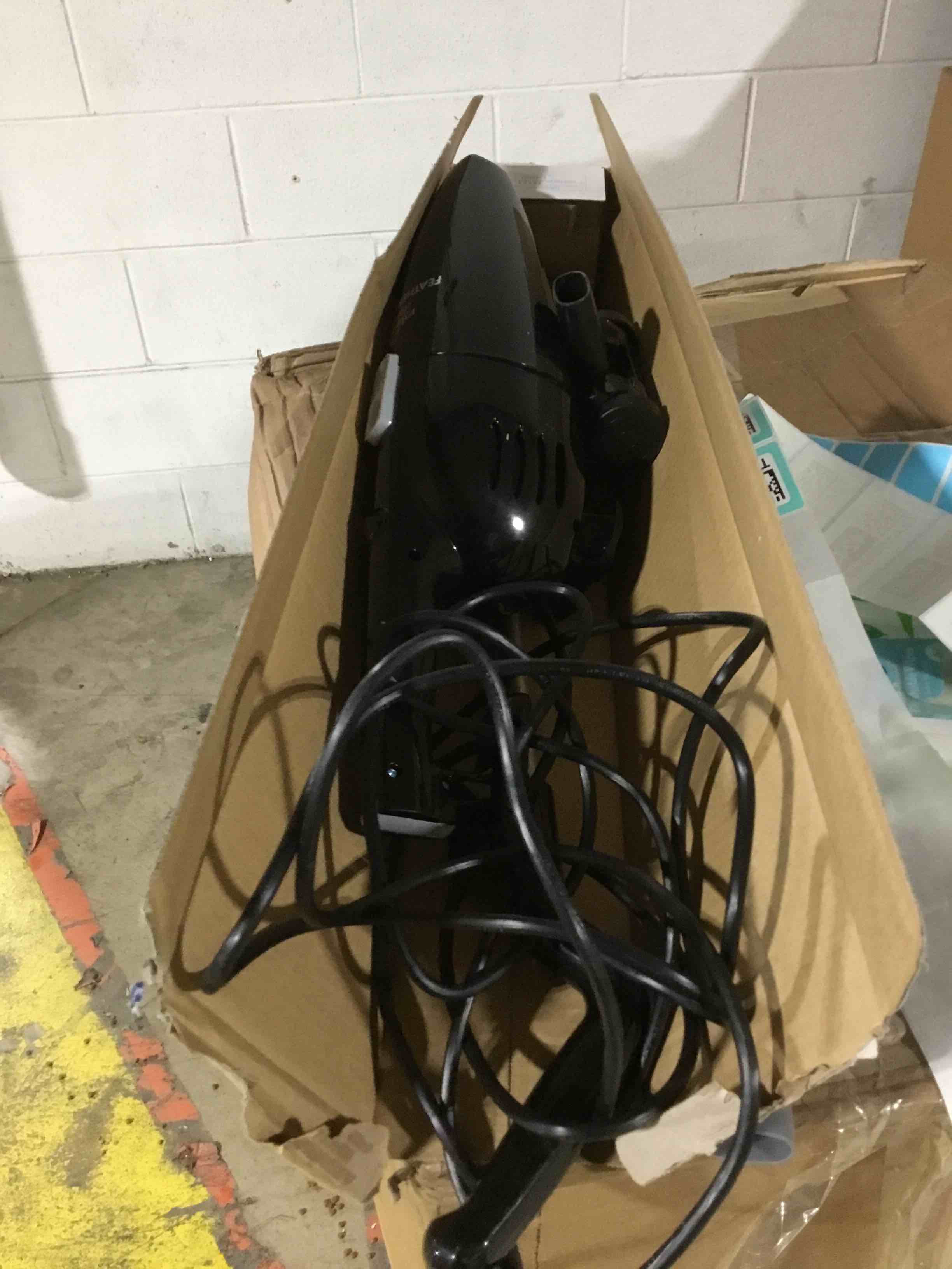 Condition photo showing As Is for BISSELL Featherweight Stick Lightweight Bagless Vacuum with Crevice Tool, 2033M, Black Featherweight (Black)