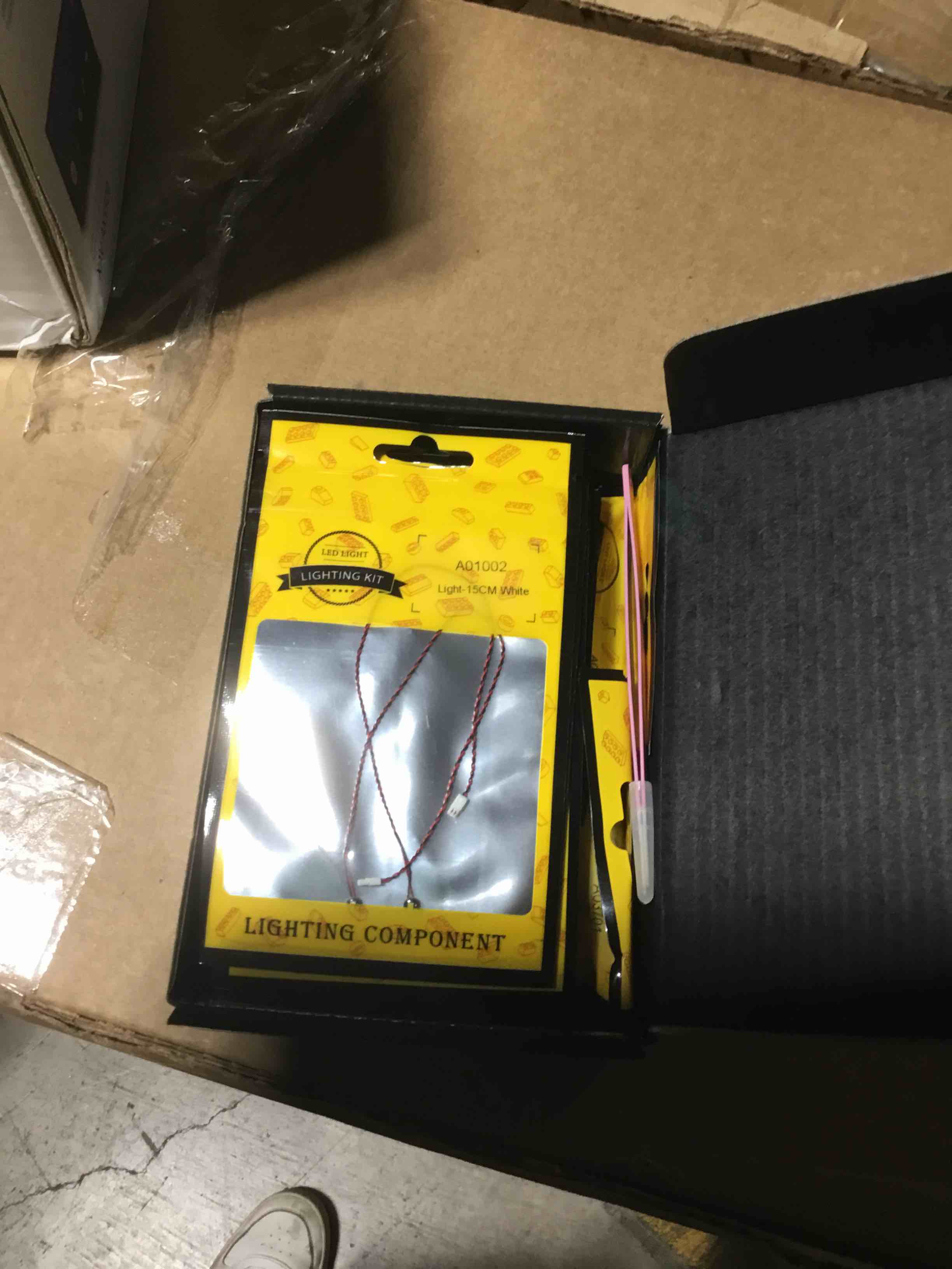 Condition photo showing New/Like New for BrickBling Light Kit Compatible with Lego 21333 Vincent Van Gogh - The Starry Night (Bricks Not Included), DIY Lighting Compatible with Lego Starry Night Remote Control Version