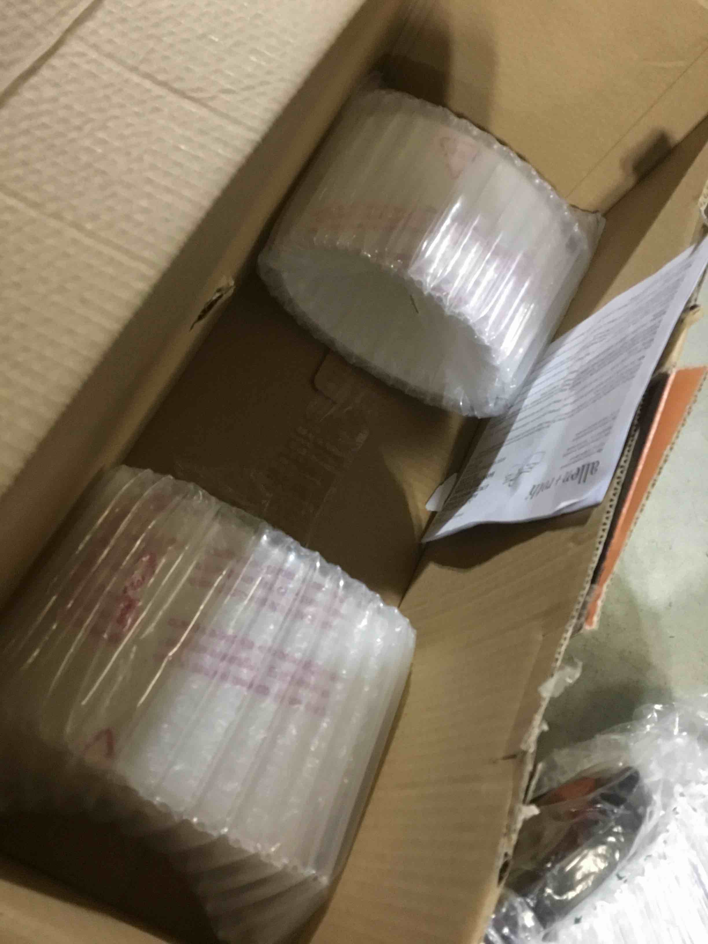 (ONLY 2 GLASS) Lydia 3 Light 23" Wide Bathroom Vanity Light with Frosted Glass Shades