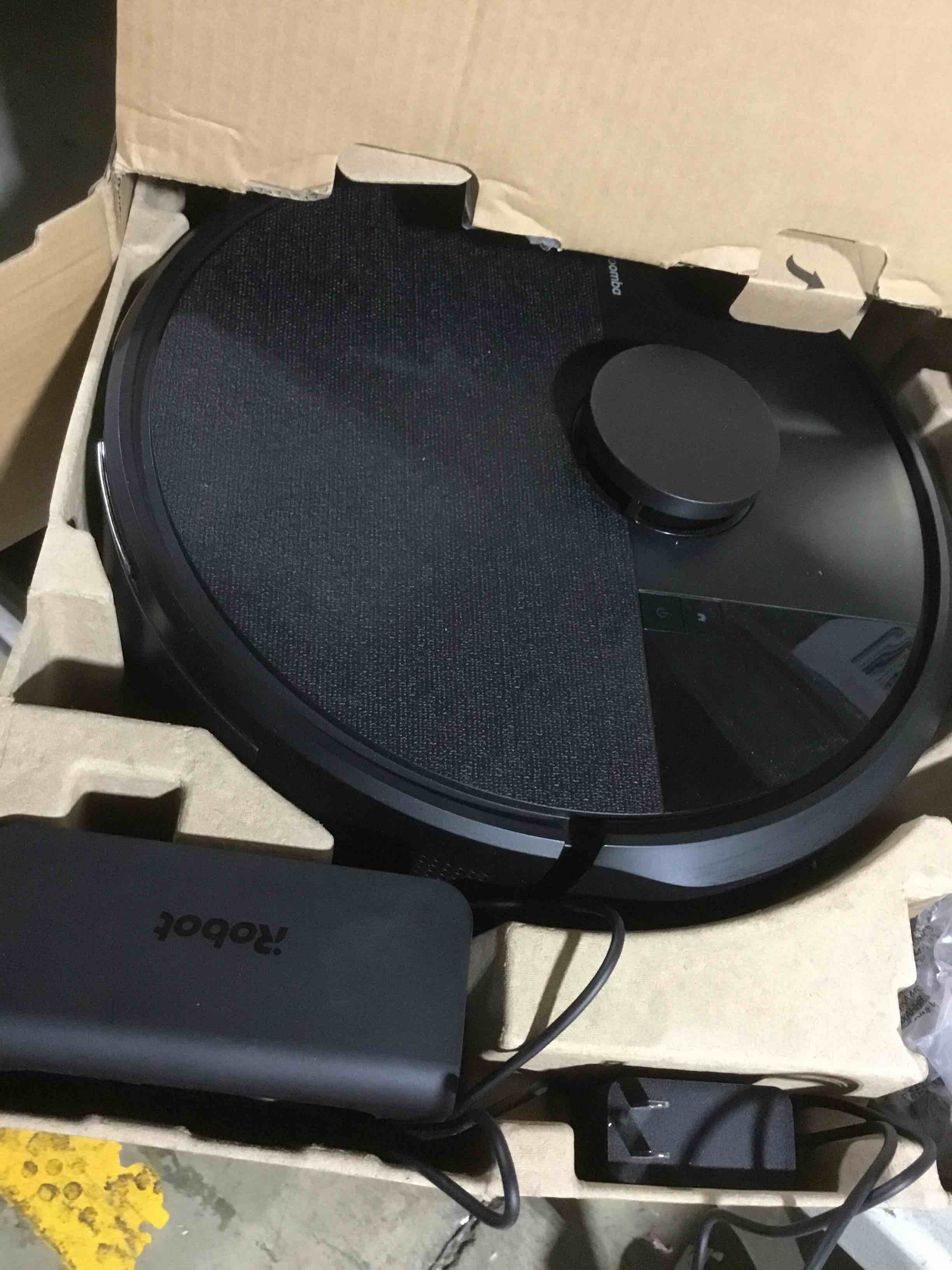 Condition photo showing As Is for (WONT FUNCTION) iRobot Roomba 105 Vac Robot Vacuum - Easy to use, Intense Power-Lifting Suction, LiDAR Navigation, Multi-Surface Cleaning, Cleans in Neat Rows, Self-Charging
