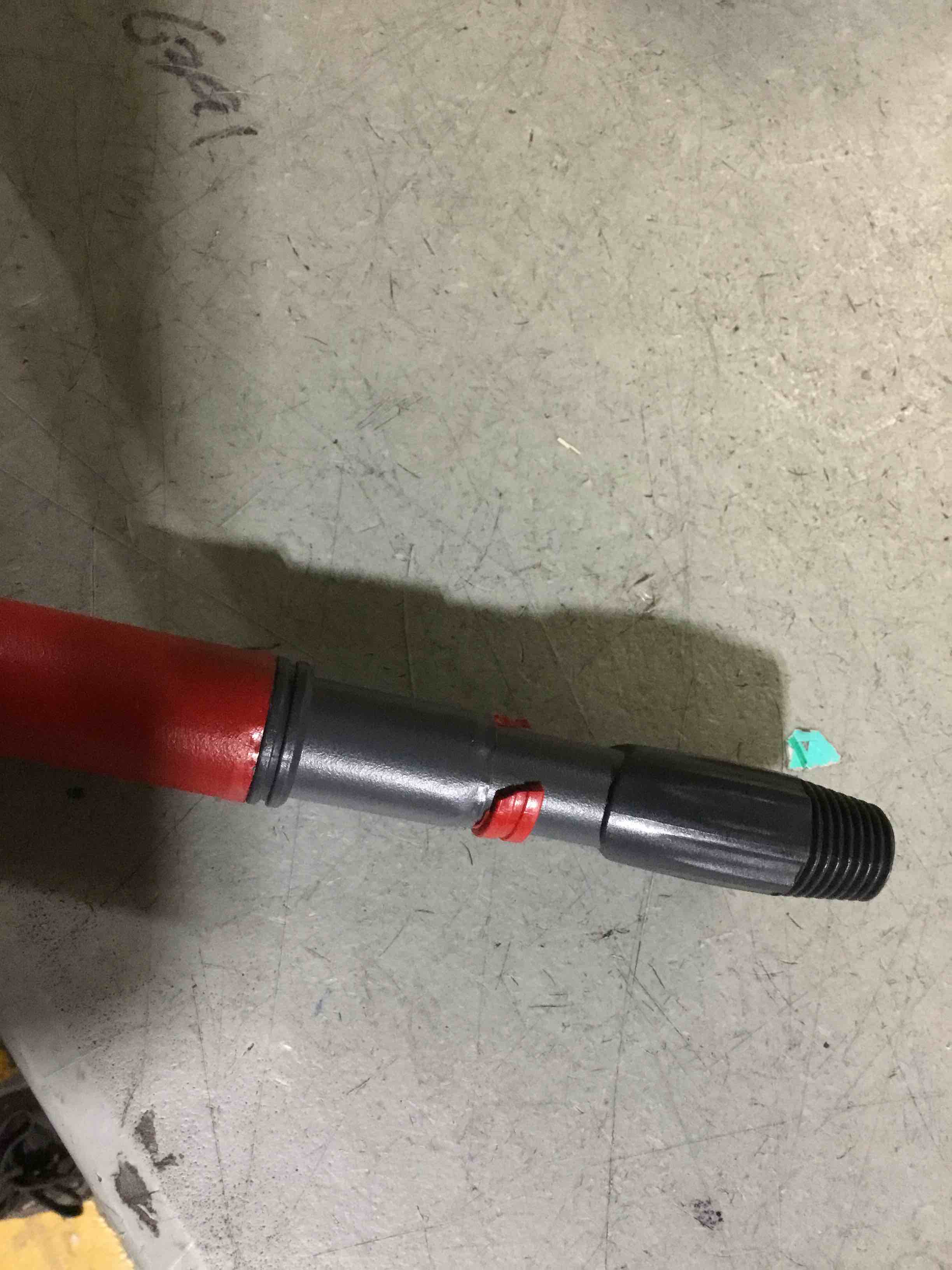Condition photo showing As Is for (DAMAGED)O-Cedar EasyWring Microfiber Spin Mop, Bucket Floor Cleaning System, Red, Gray, Standard