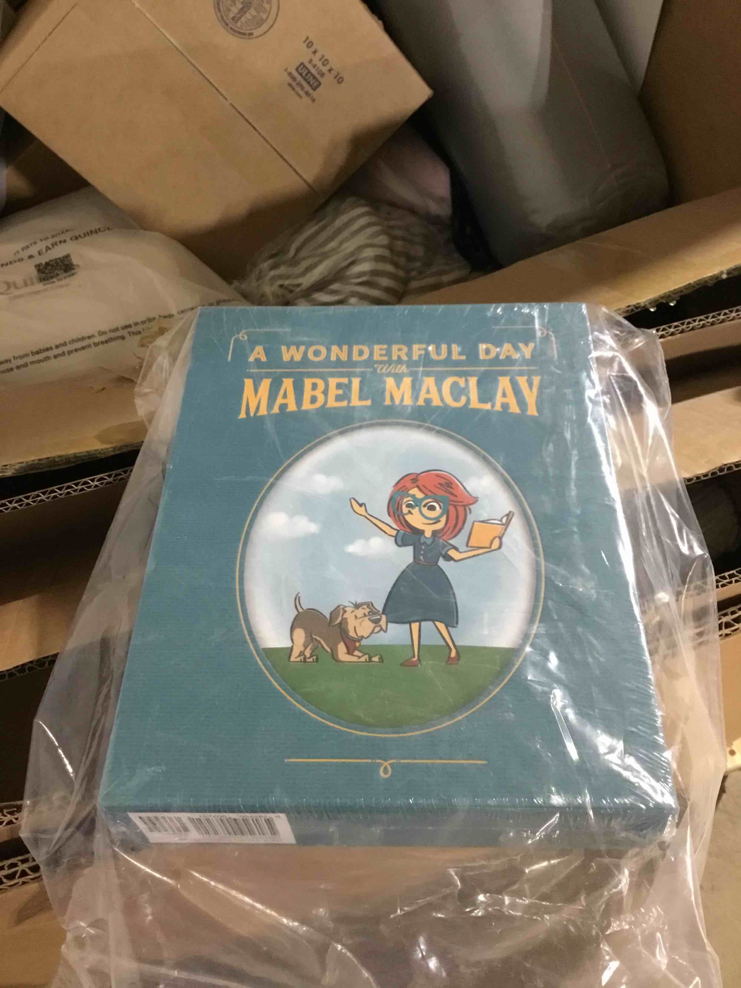 Condition photo showing Brand New for A Wonderful Day With Mabel Maclay Book Set And Plush 