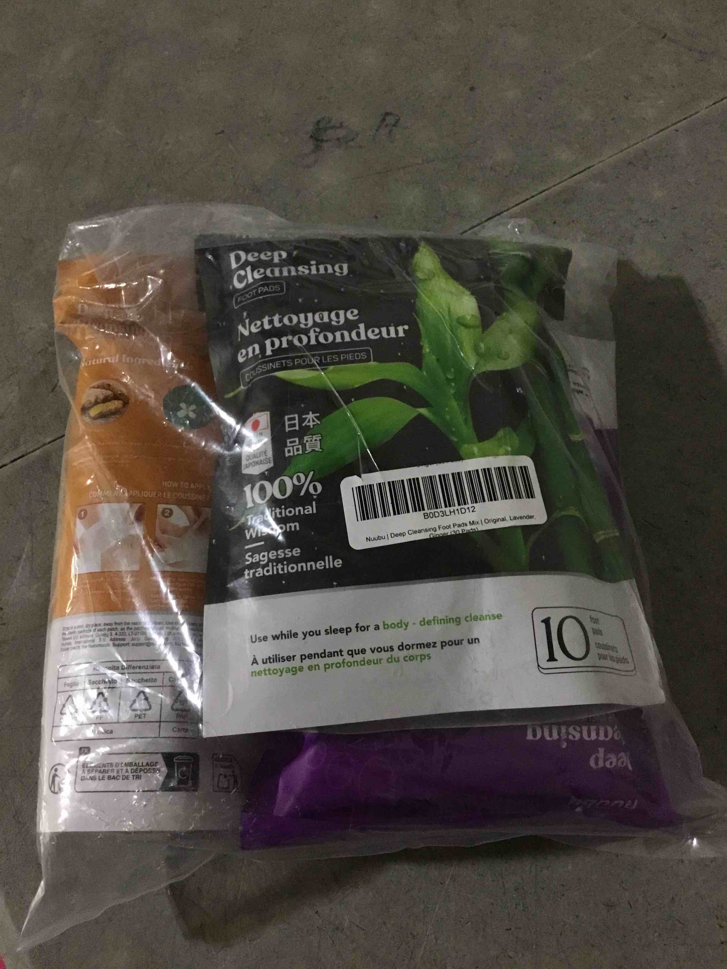 Condition photo showing New/Like New for Nuubu | Foot Pads Mix | Original, Lavender, Ginger (30 Pads)