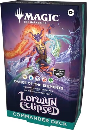 magic: the gathering lorwyn eclipsed - commander deck | dance of the elements
