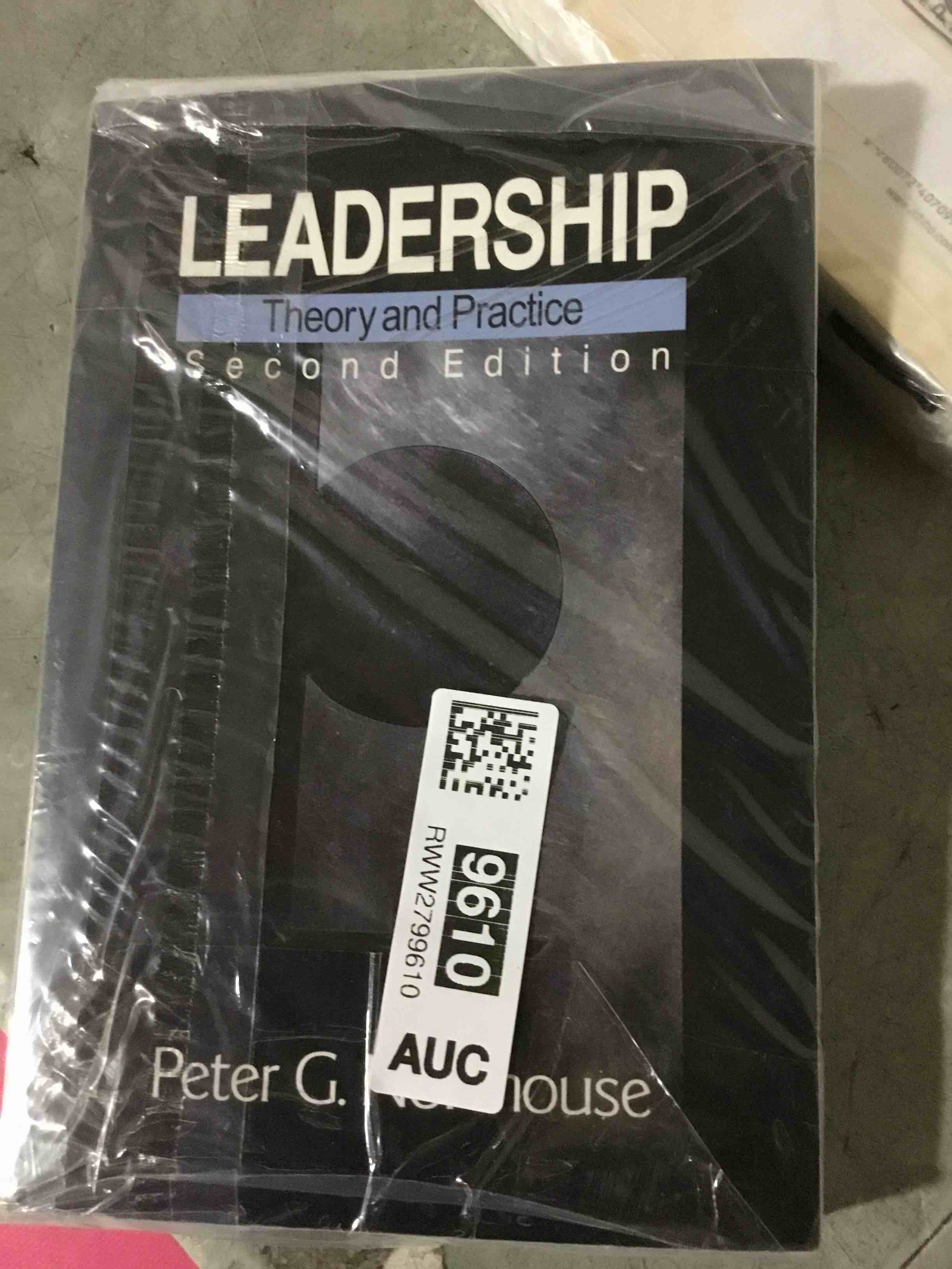 Condition photo showing Good Condition for Leadership: Theory and Practice