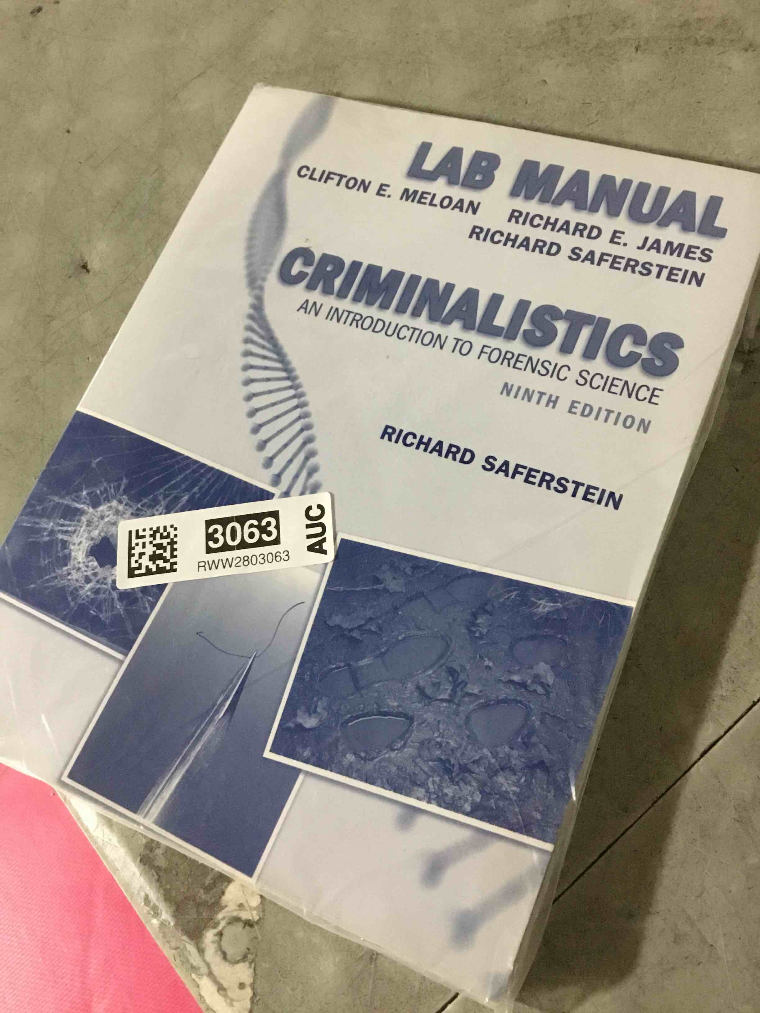 Condition photo showing Good Condition for Criminalistics: An Introduction to Forensic Science (Lab Manual)