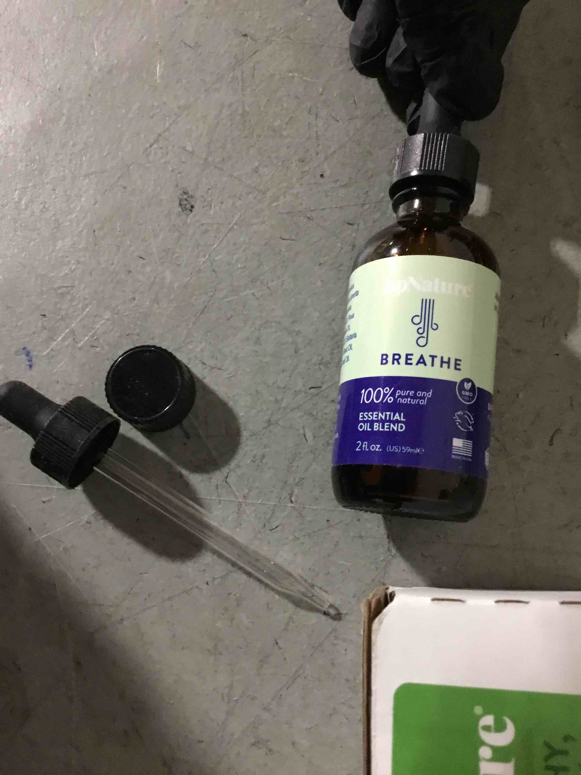 Condition photo showing Good Condition for UpNature Breathe Essential Oils Blend (Large 2oz) Breath Relief Eucalyptus and Menthol Blend - Essential Oils for Diffusers for Home Humidifier - Vaporizer Liquid Aromatherapy Oils