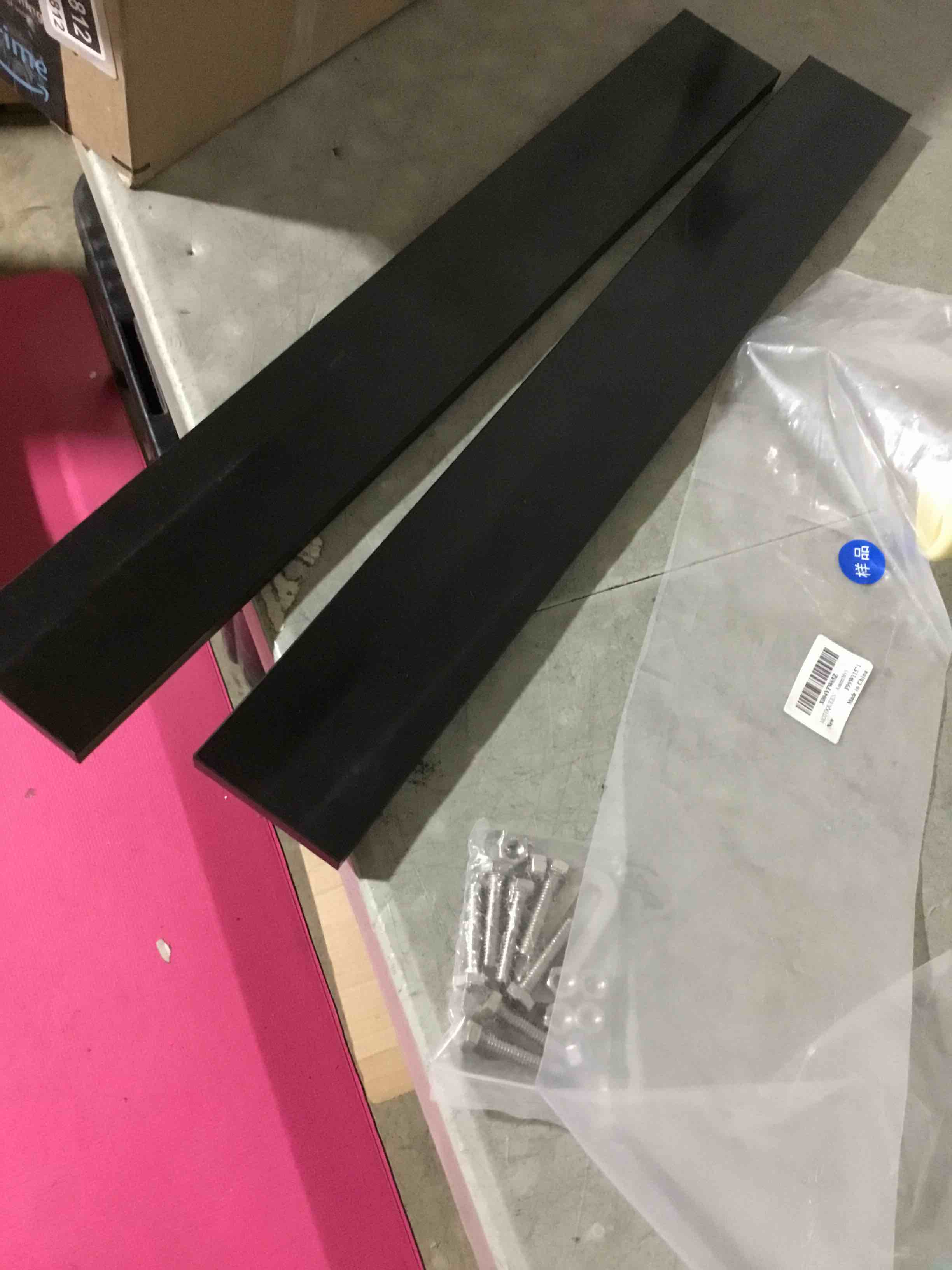 Condition photo showing Good Condition for 48" Universal Poly Snow Plow Cutting Edge Replacement, 1/2" Thick Heavy-Duty Scraper Bar for Tractor & ATV UTV Blades, No Pre-drilled Holes on Edge (Two-Part Assembly) 48 Inch