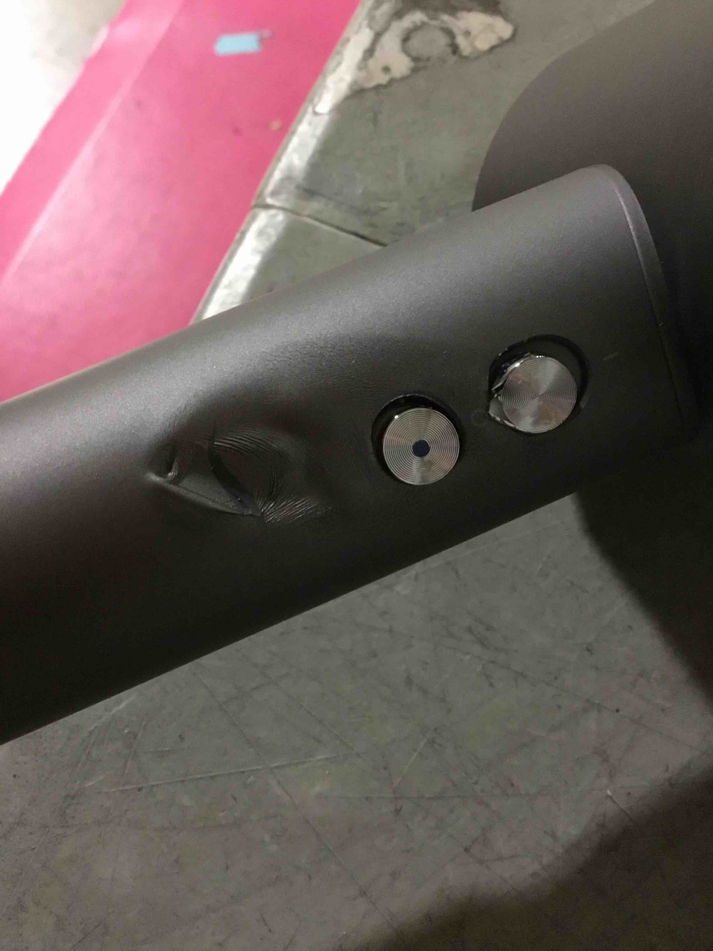 Condition photo showing As Is for (DAMAGED)super hair dryer powerful digital motor designed for fast drying 