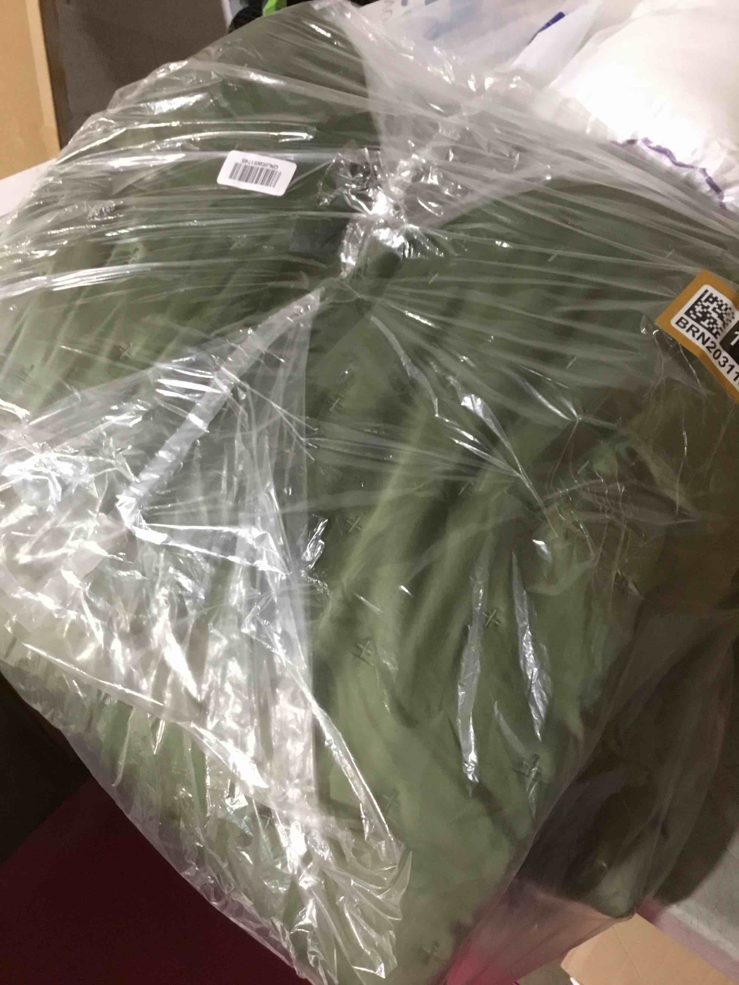 Condition photo showing Good Condition for (NO COVERS PILLOWS) Bamboo Dream Quilt Set size 108 x 92