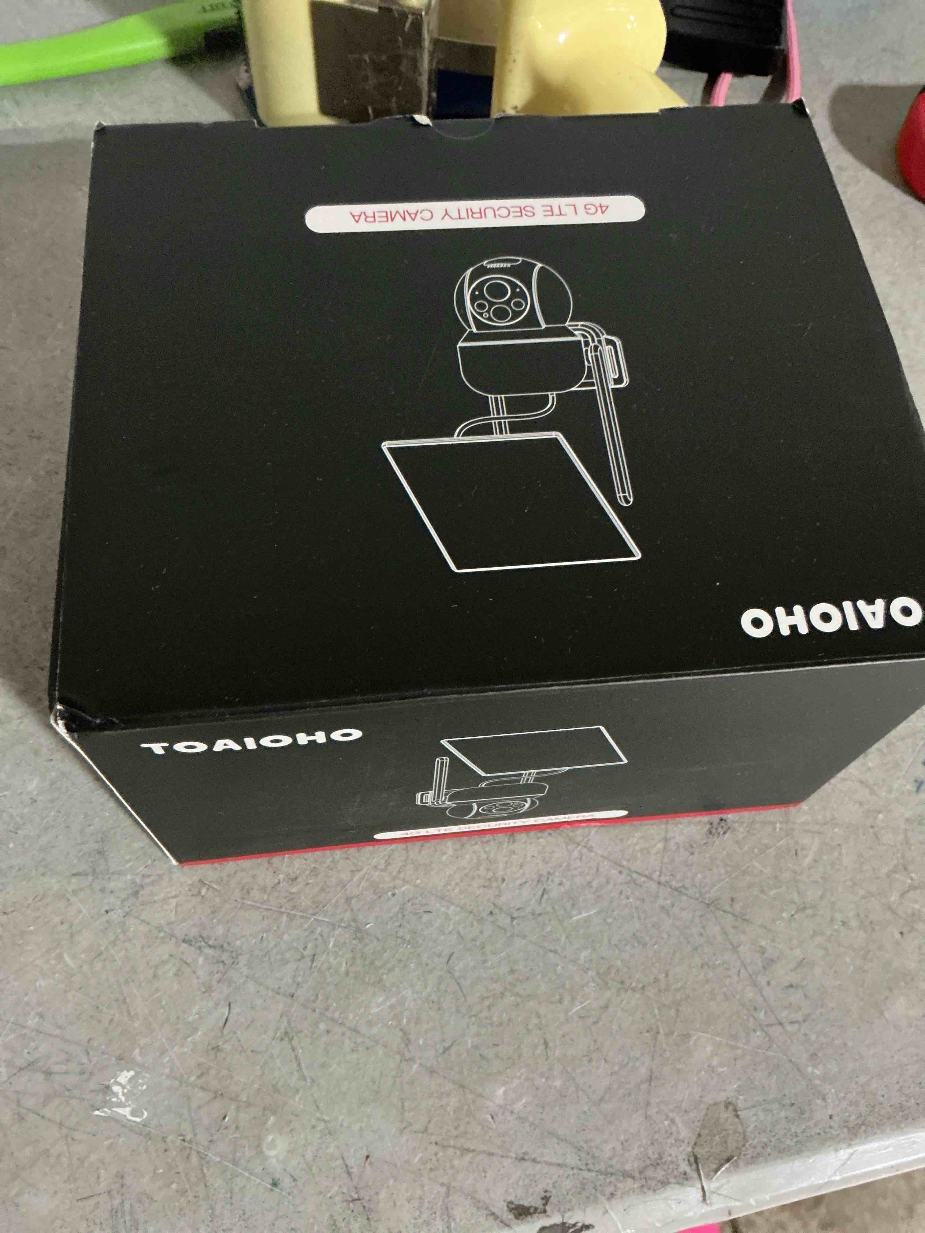 Condition photo showing Good Condition for 4g lte cellular solar security camera outdoor: no wifi solar powered security camera outdoor built in sim card 2k battery wireless cameras for home surveillance outside 360° live view motion detection 4g solar camera - no wifi