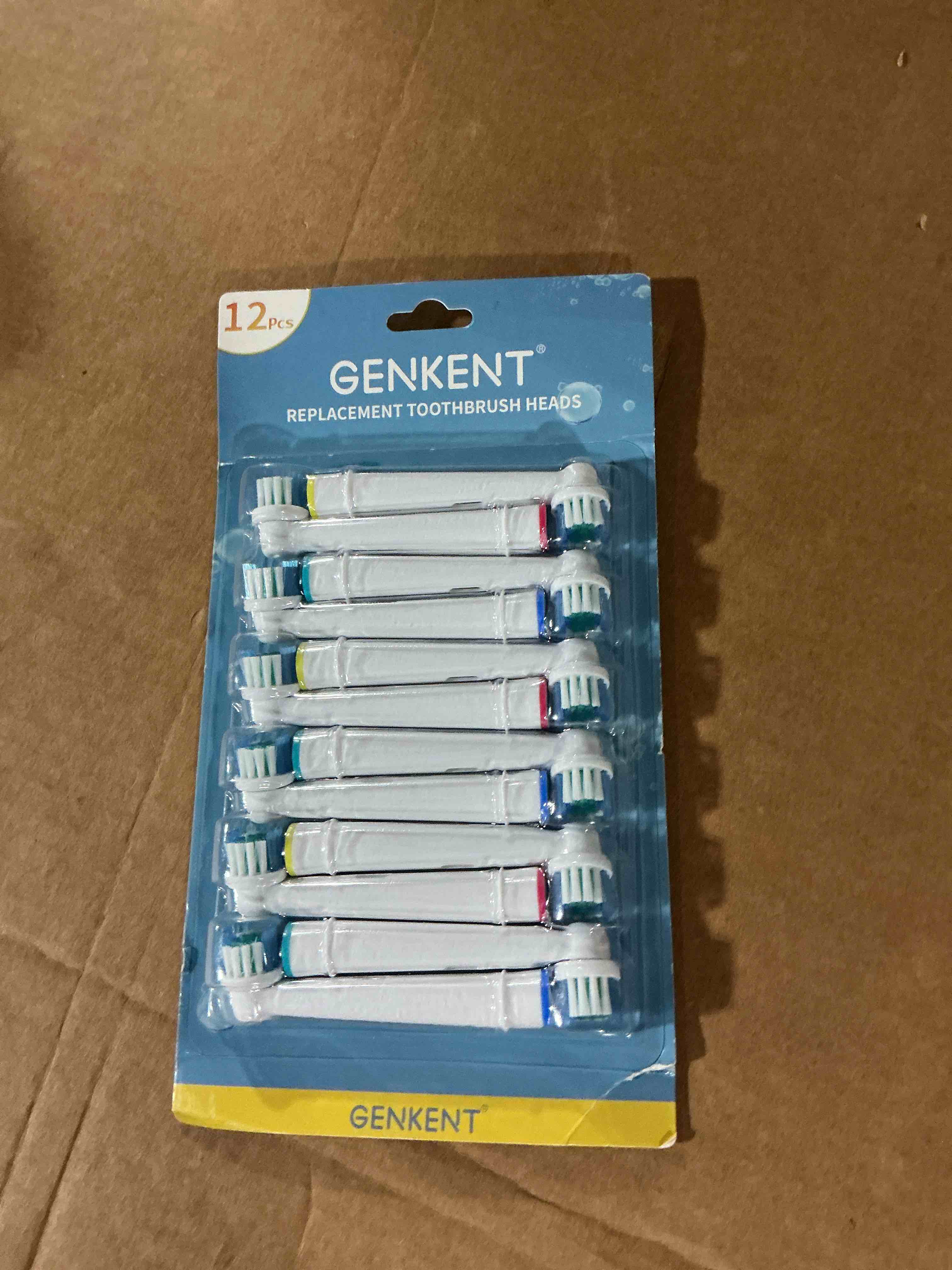 Condition photo showing New/Like New for replacement toothbrush heads compatible with oral b braun, 12 pcs professional electric toothbrush brush heads compatible with oral b replacement heads refill 7000/pro 1000/9600/500/3000