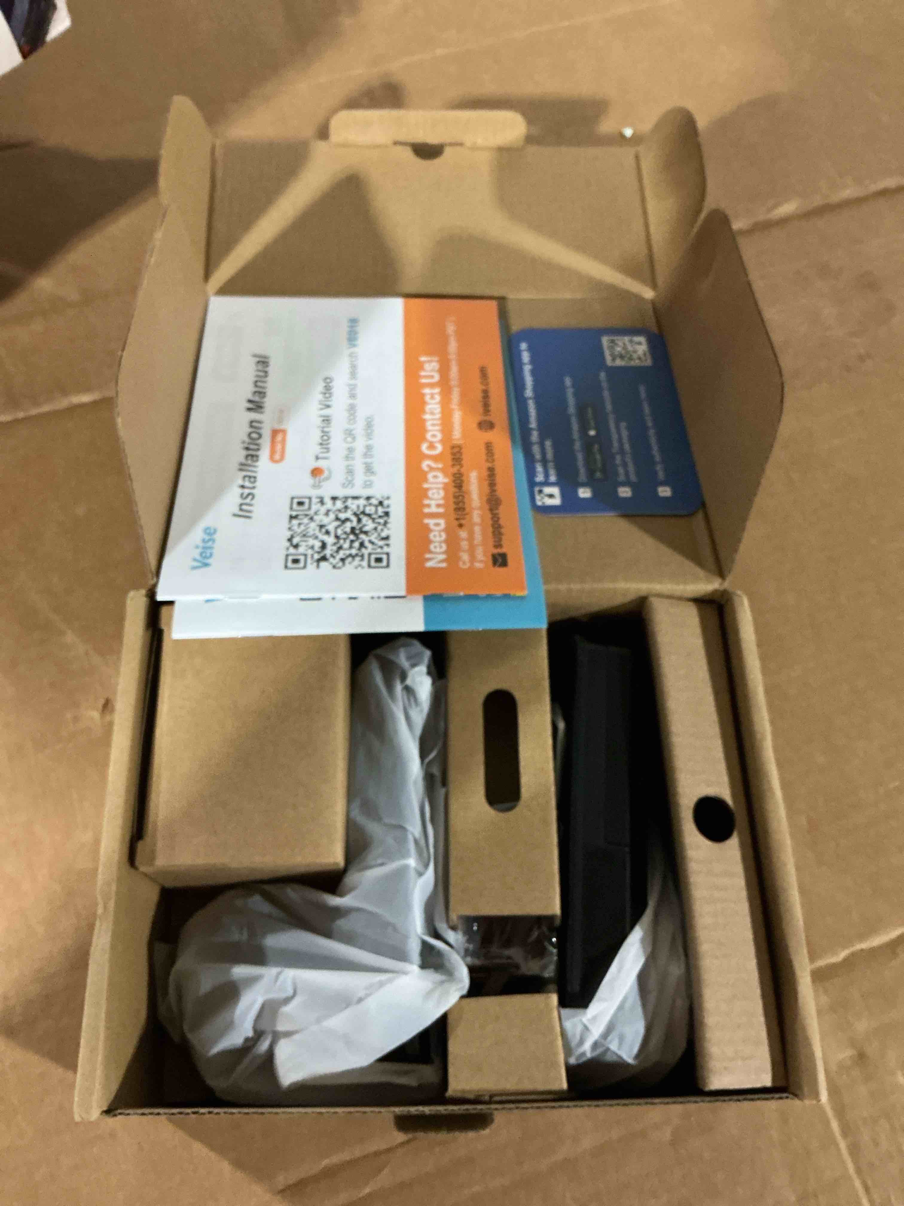 Condition photo showing New/Like New for veise ve018 smart knob handle lock - fingerprint, app control, keyless entry for front door and bedr
