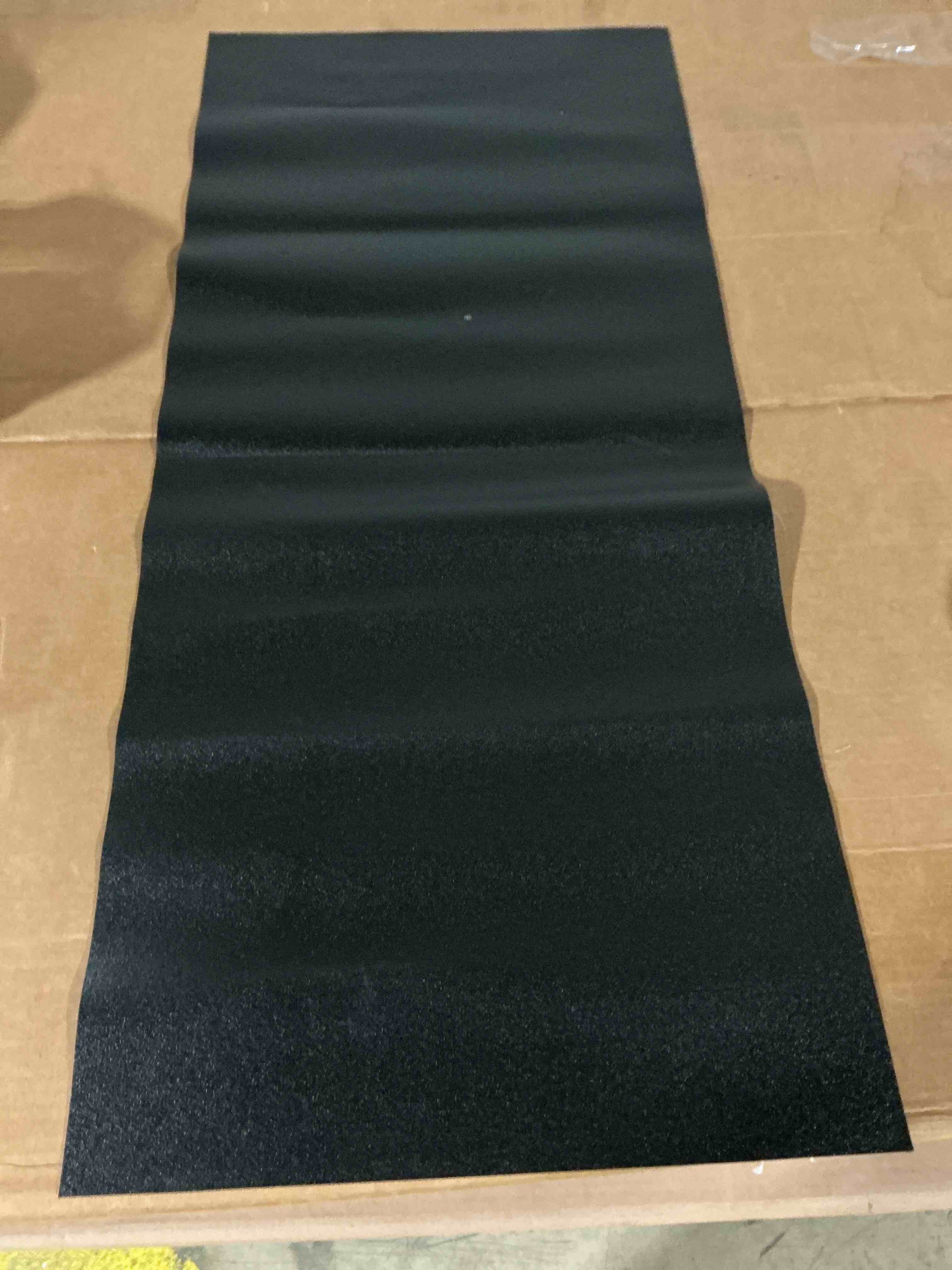 Condition photo showing Good Condition for drawer mat black 16”w x 35” l