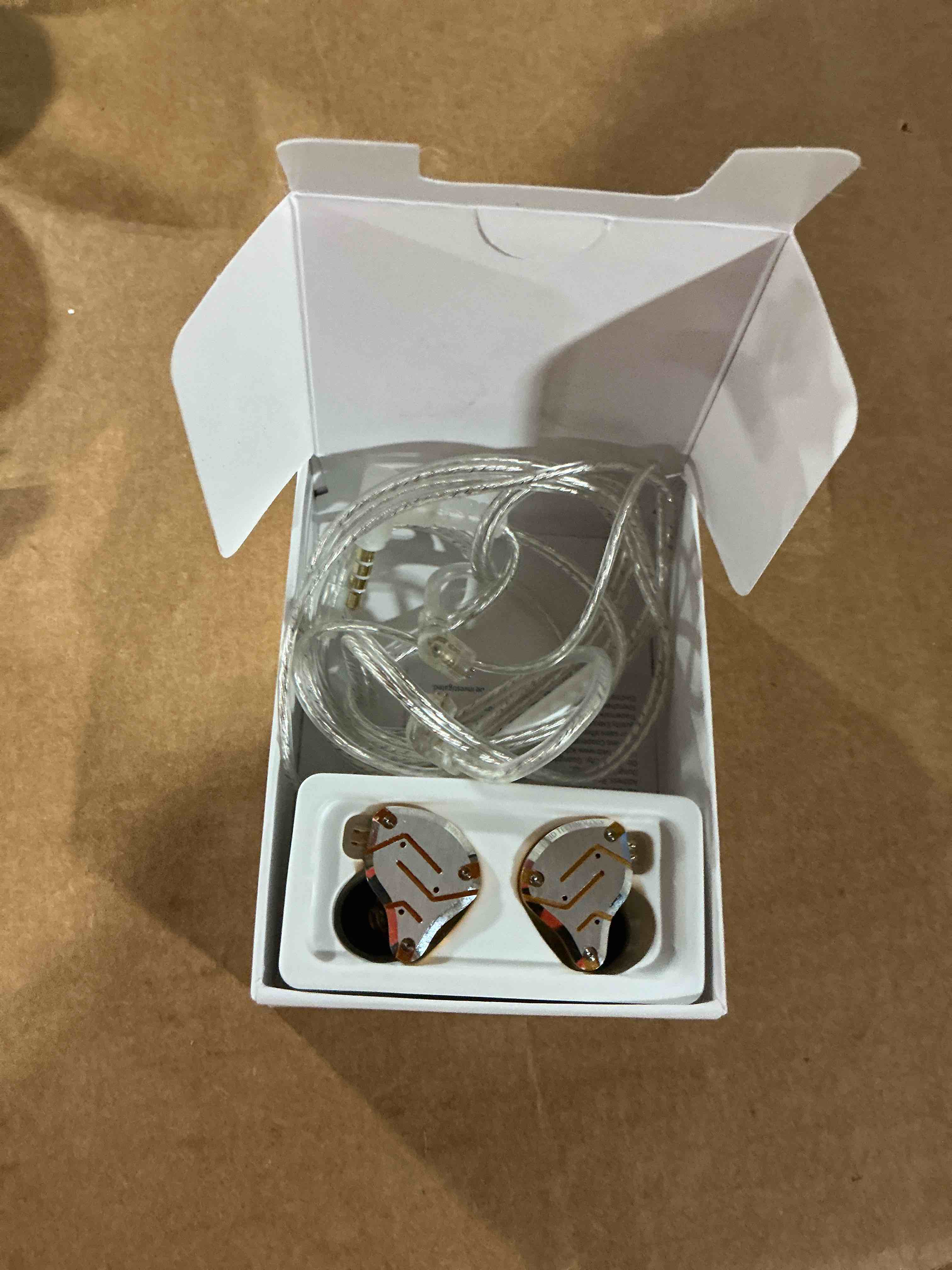 Condition photo showing As Is for kz acoustics zs10 pro in-ear earphones 3 5 mm