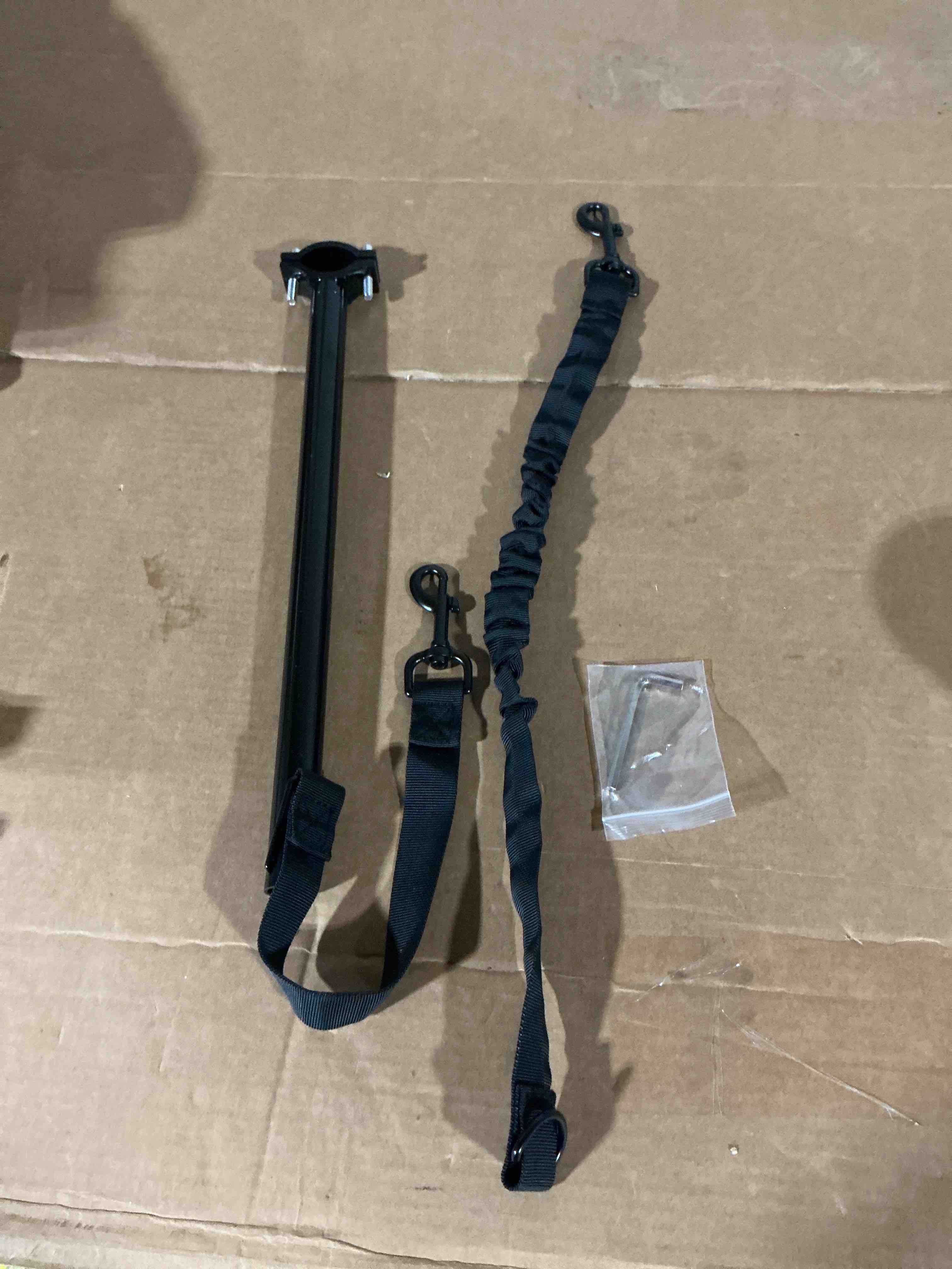 Condition photo showing New/Like New for bicycle leash, bicycle dog leash attachment for medium and large dogs walking,jogging,running,training