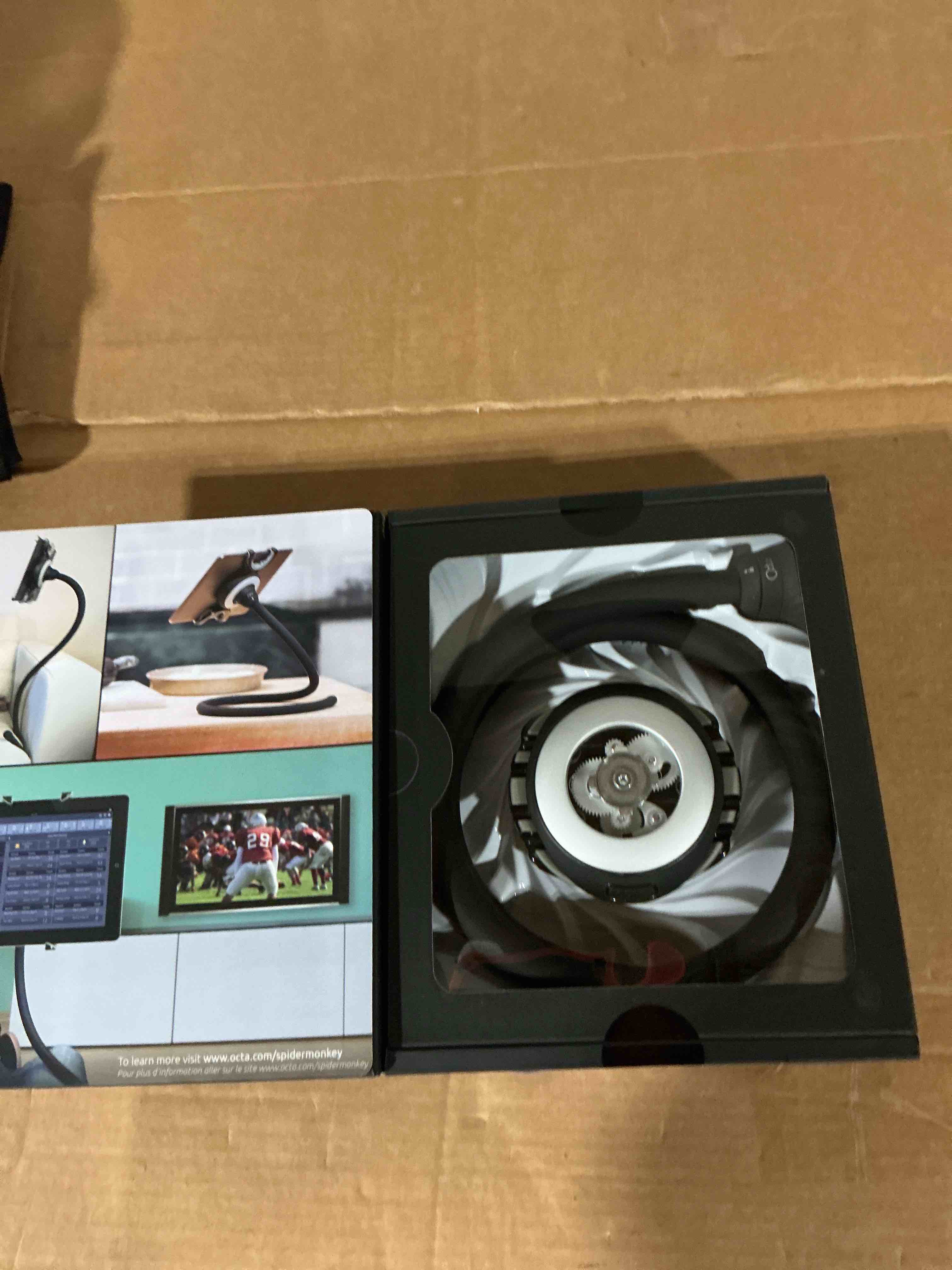 Condition photo showing New/Like New for octa spider monkey - premium 36" modular gooseneck tablet mount for ipad pro, air, mini, galaxy tab, surface - adjustable stand for bed, desk & couch (for devices up to 13")