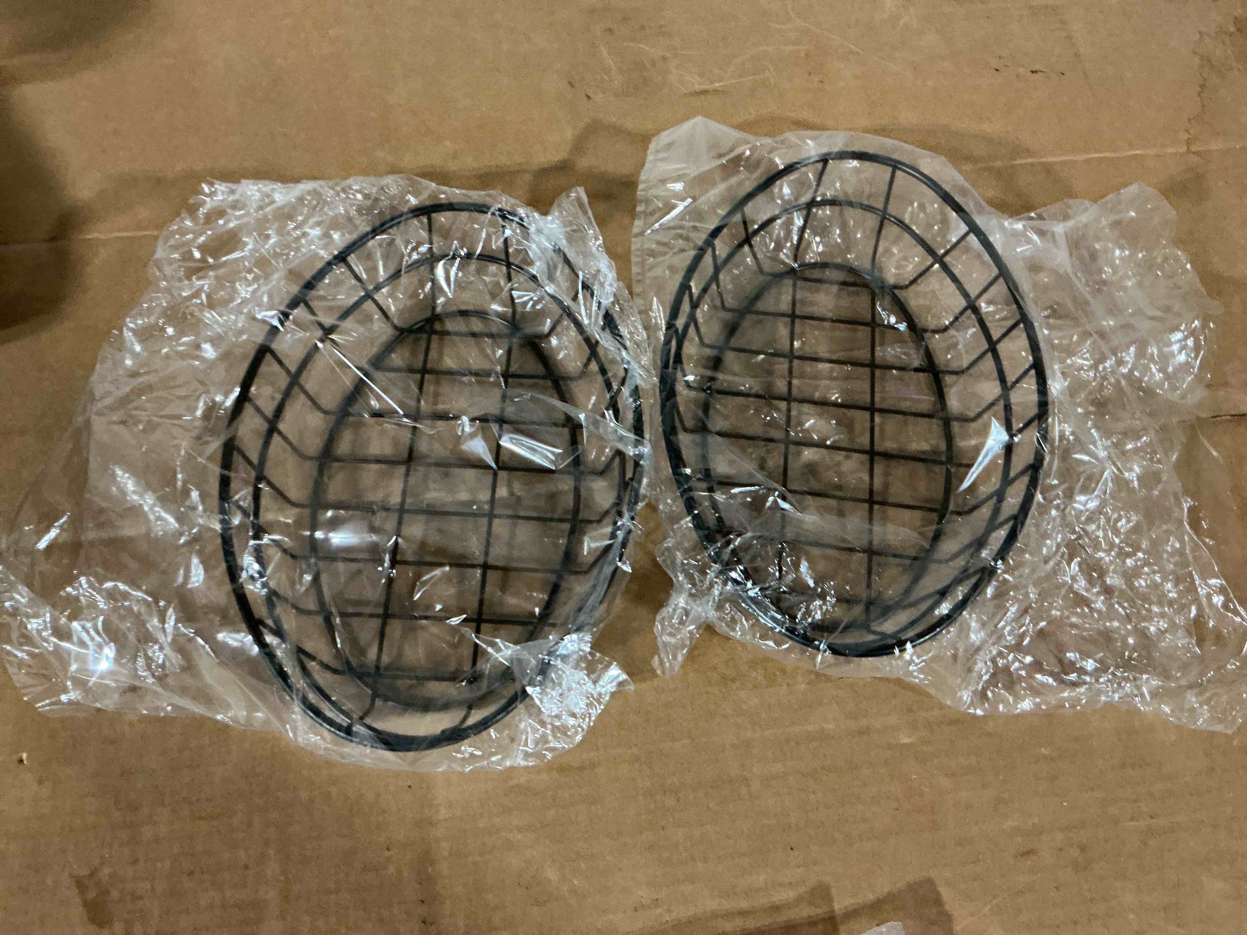 Condition photo showing New/Like New for 2pcs french fries basket bread basket popcorn container fast food snack storage