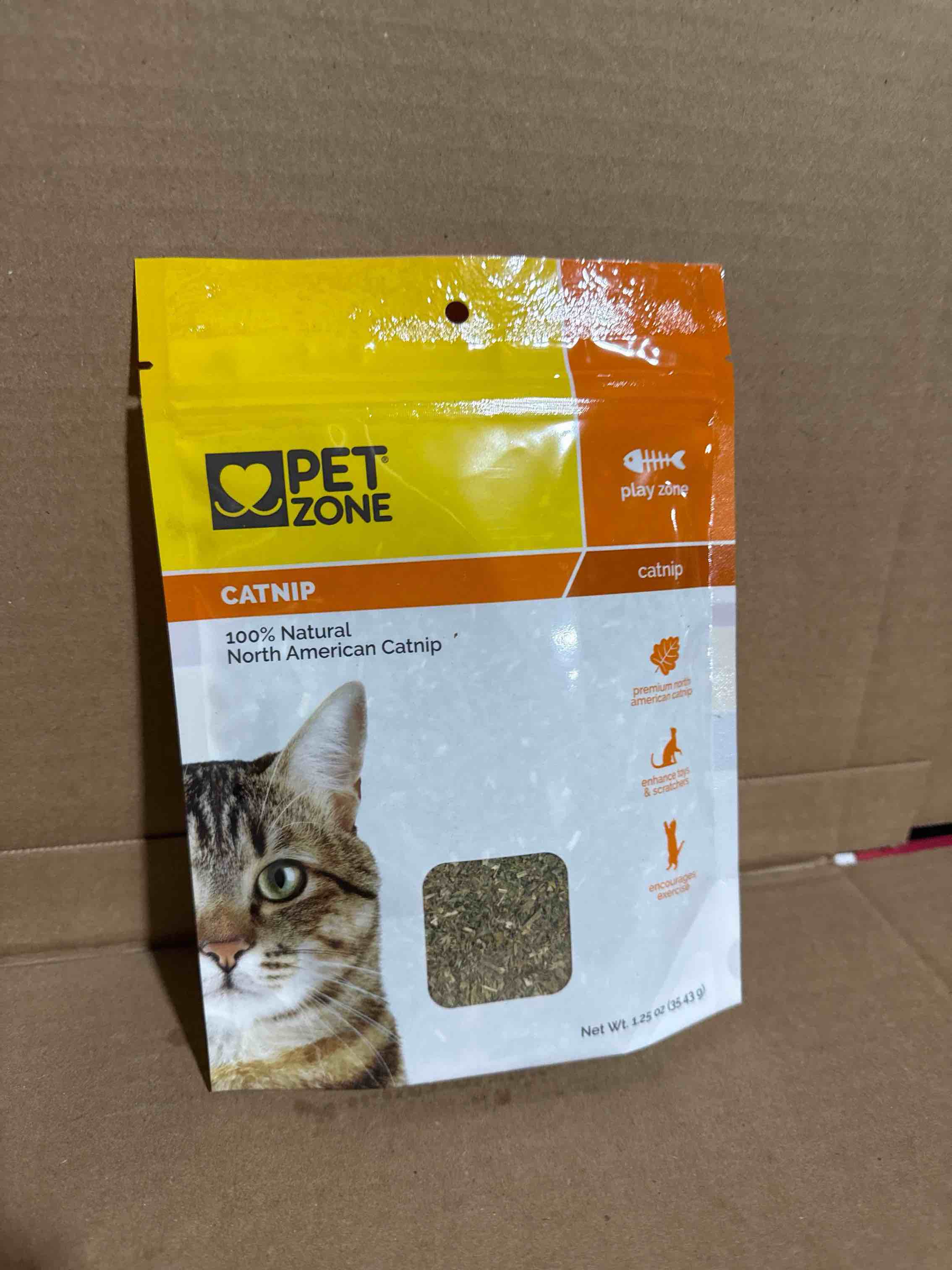 Condition photo showing Brand New for 102813 1.25 oz pet zone natural catnip cat toy