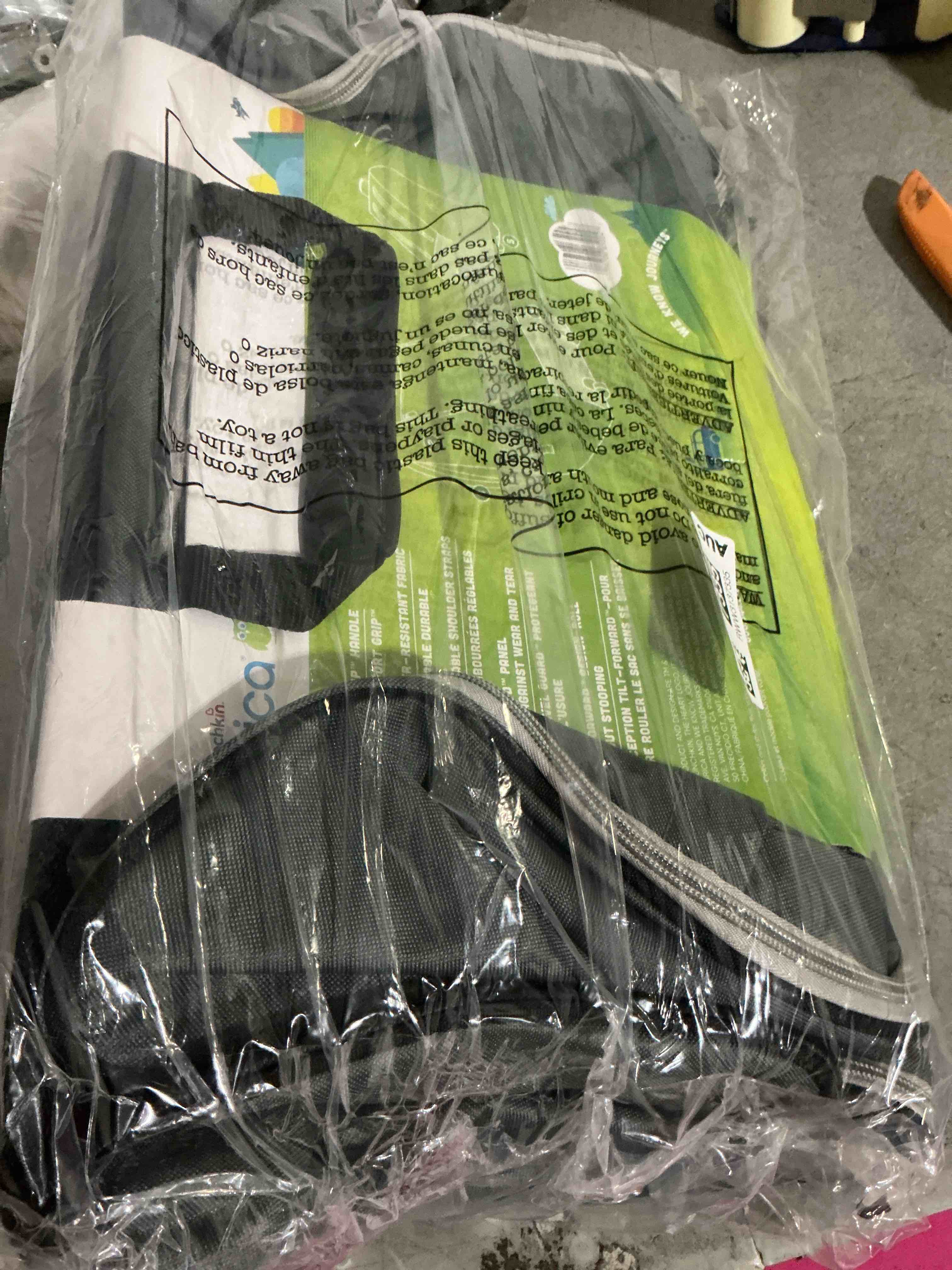 Condition photo showing New/Like New for brica cover guard car seat travel bag