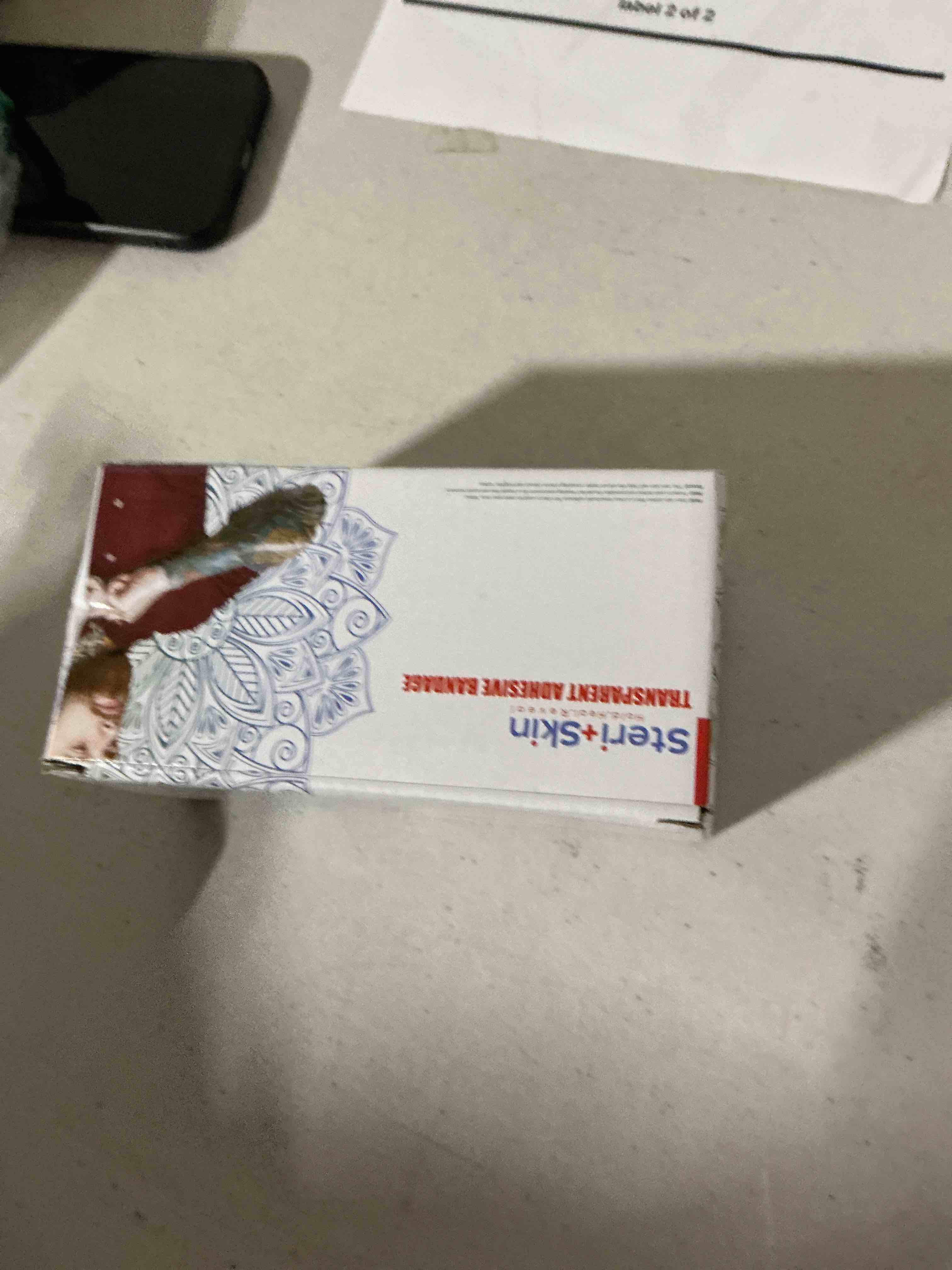 Condition photo showing Good Condition for tattoo bandage aftercare healing wrap, 6”x 40”, transparent sanitary film flexible and breathable adhesive waterproof dressing tape for second skin derm protection and recovery, scissors included… (b08gv9z5xl)