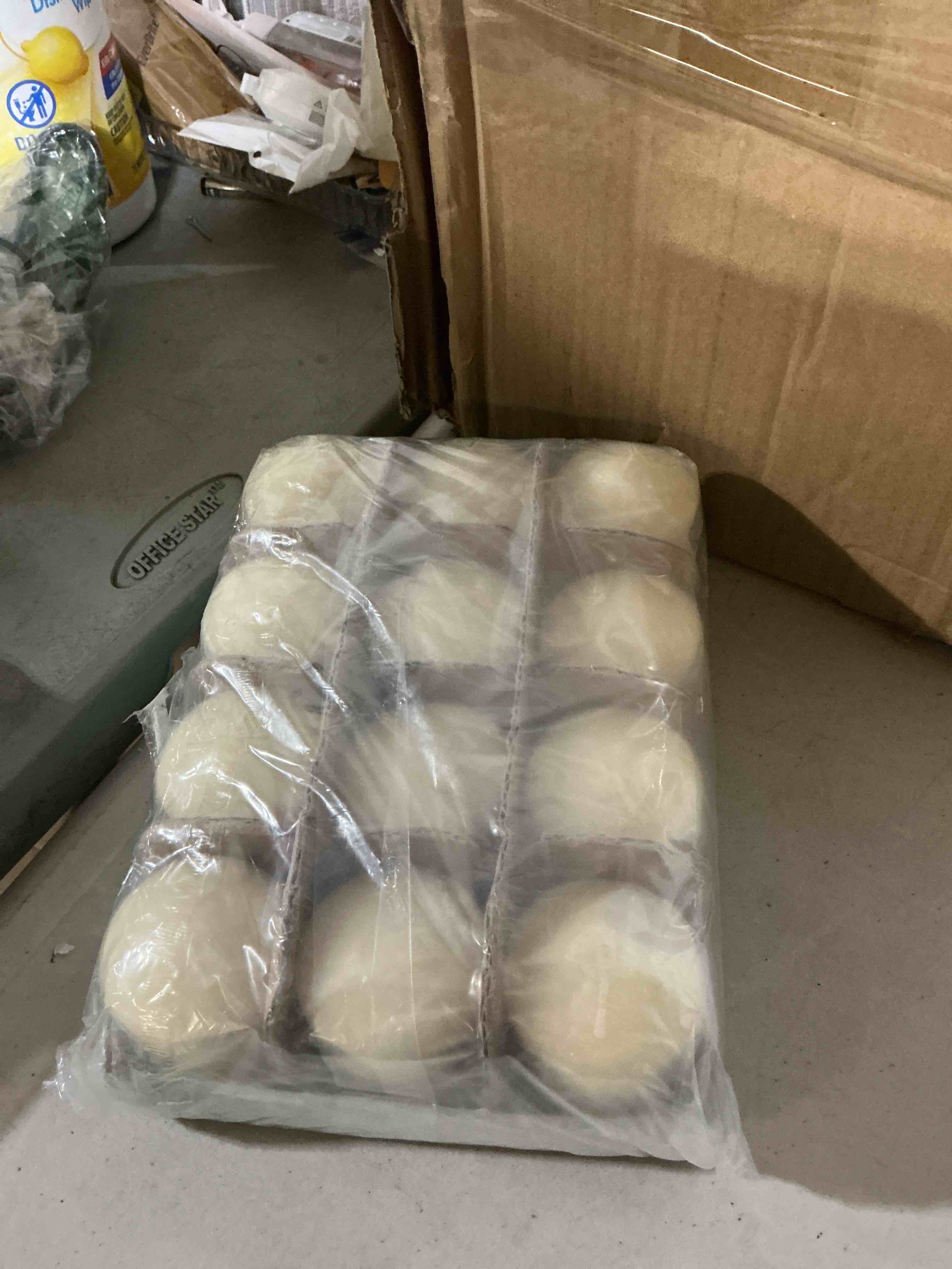 Condition photo showing As Is for bolsius 12 white pillar candles - 2.7 x 5.1 inches unscented candle set - 43 hours - dripless clean burning smokeless dinner candle - perfect for wedding candles, parties and special occasions 2.7 x 5.1 inch 12 count