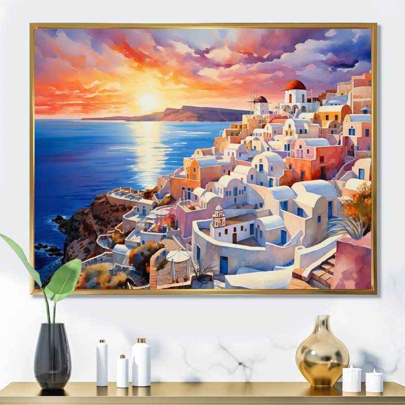 Greece Oia Splendor I - Print